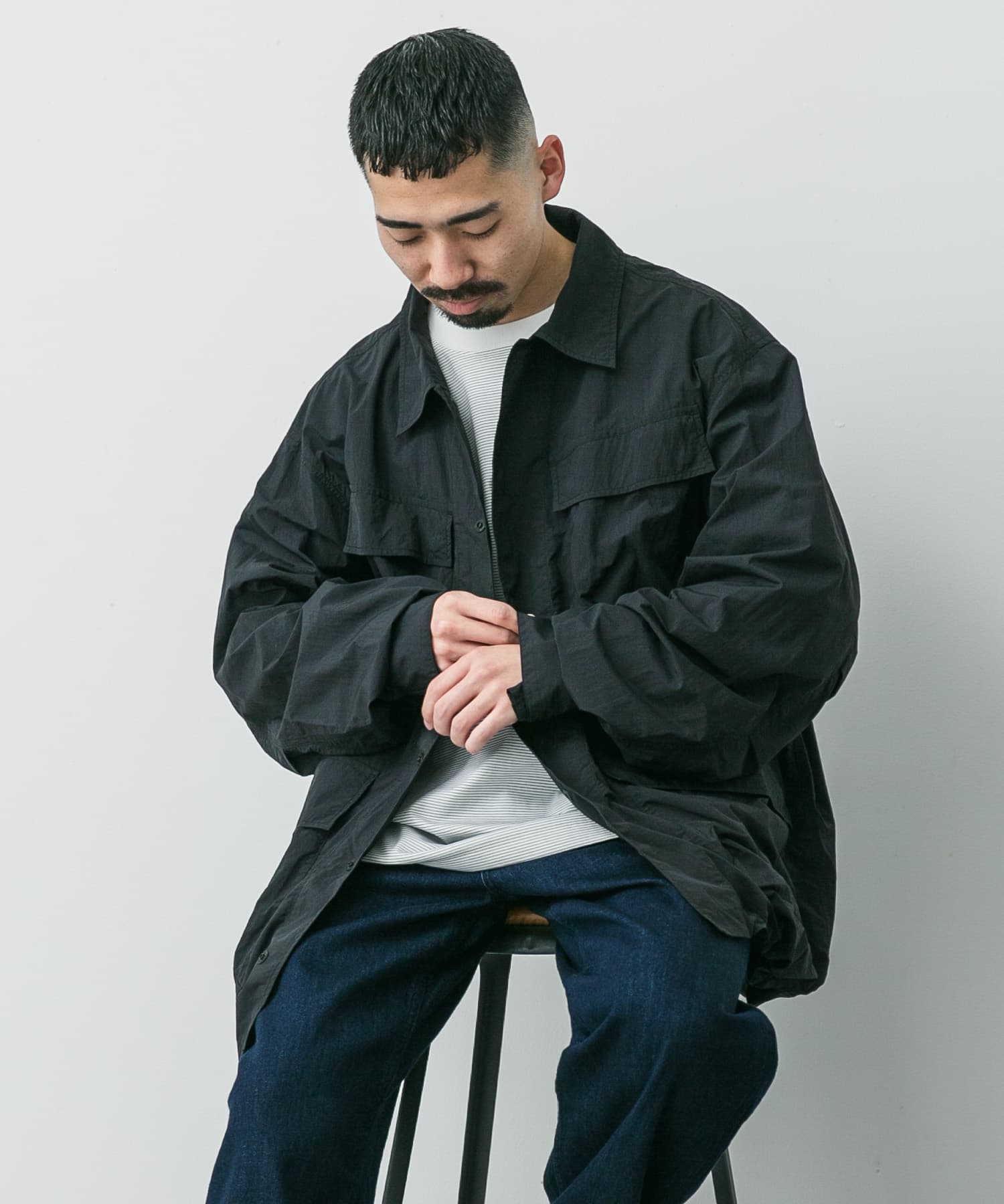 身長：168cm サイズ：XL