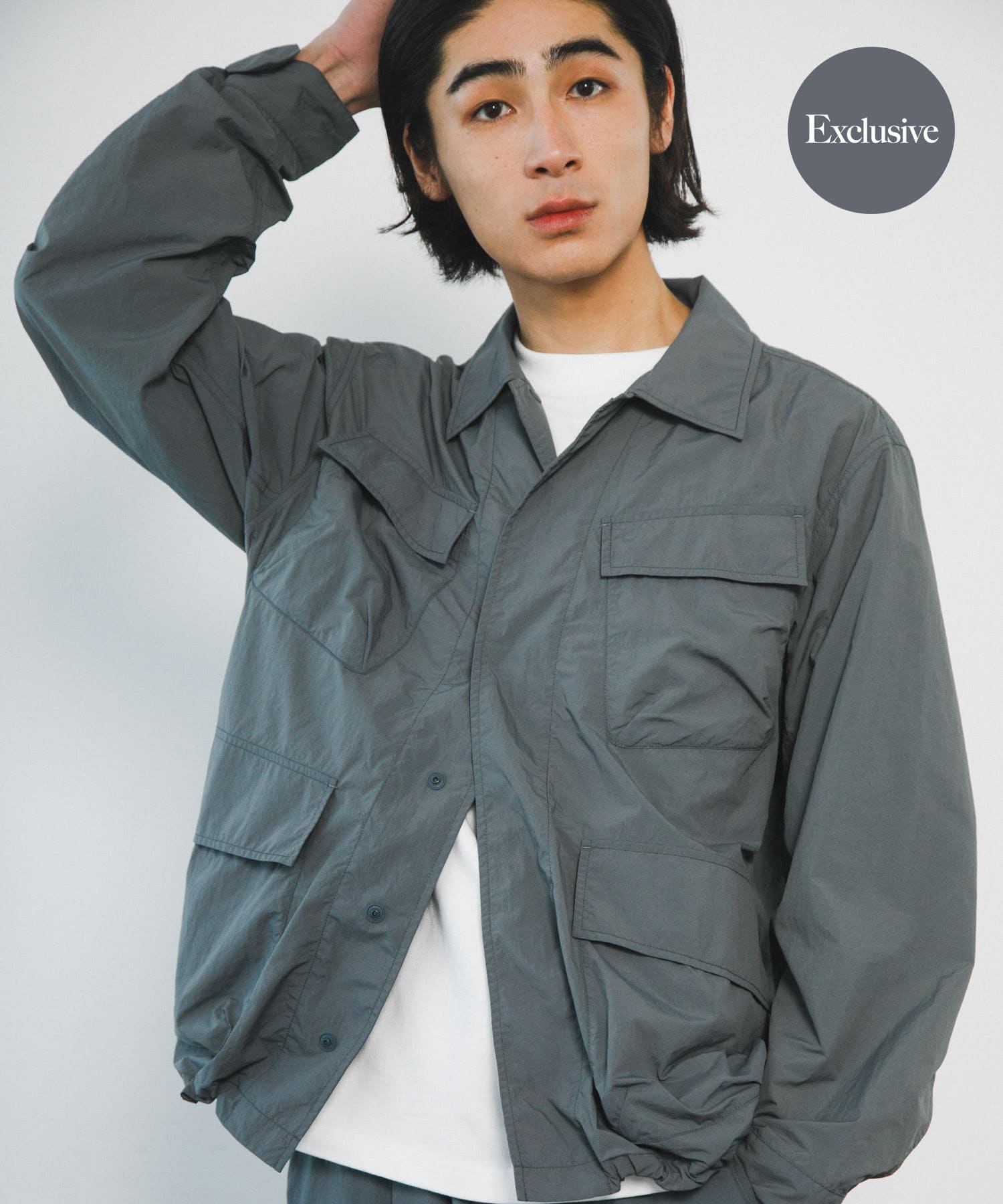 身長：178cm サイズ：M
