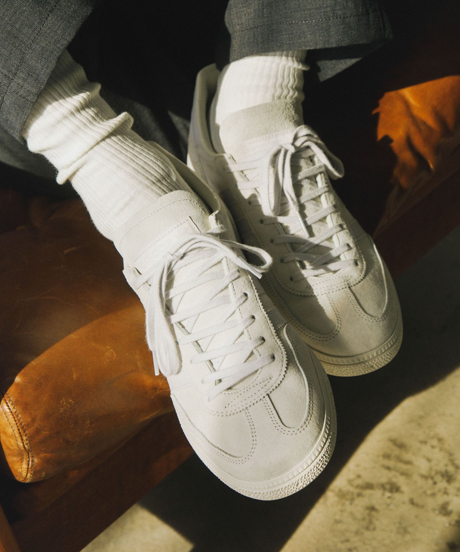 『別注』adidas×DOORS　HANDBALL SPEZIAL OFF/GRAY 25.5