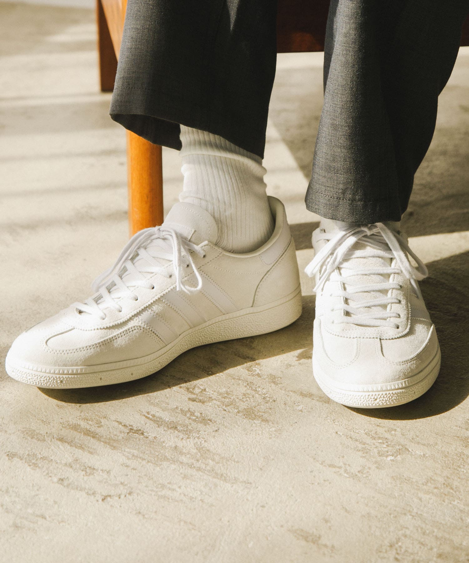 『別注』adidas×DOORS　HANDBALL SPEZIAL OFF/GRAY 25.5