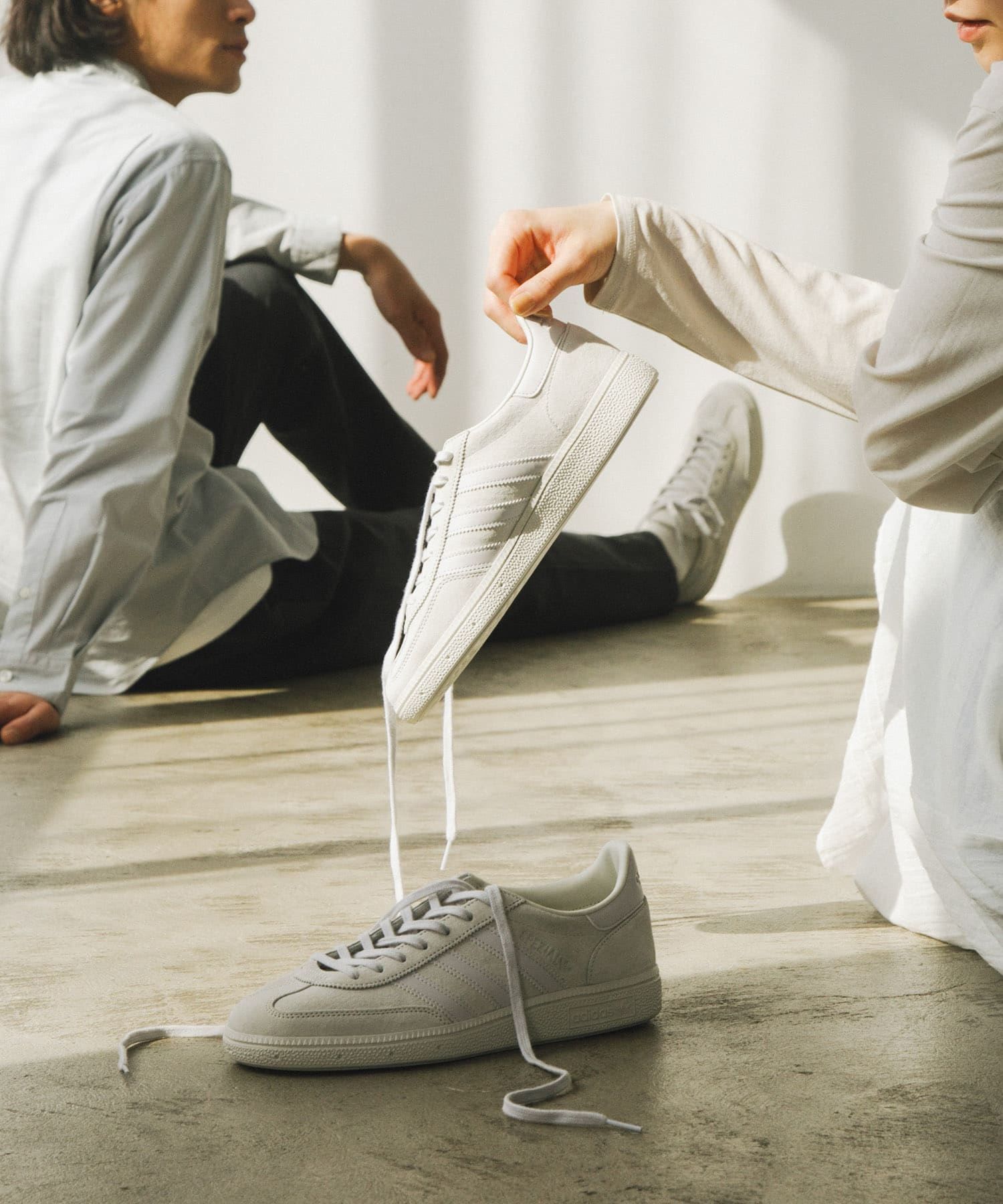 『別注』adidas×DOORS　HANDBALL SPEZIAL OFF/GRAY 26