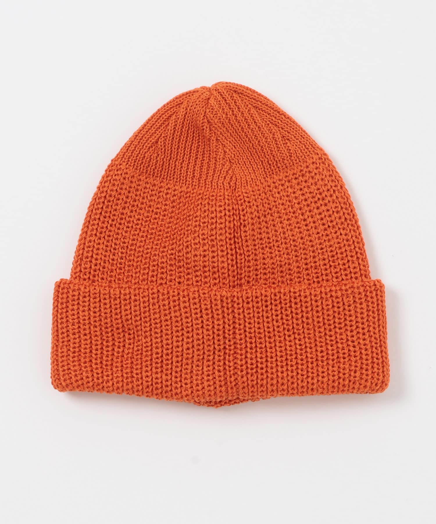 KIJIMA TAKAYUKI　COTTON ACRYLIC WATCH CAP ORANGE one