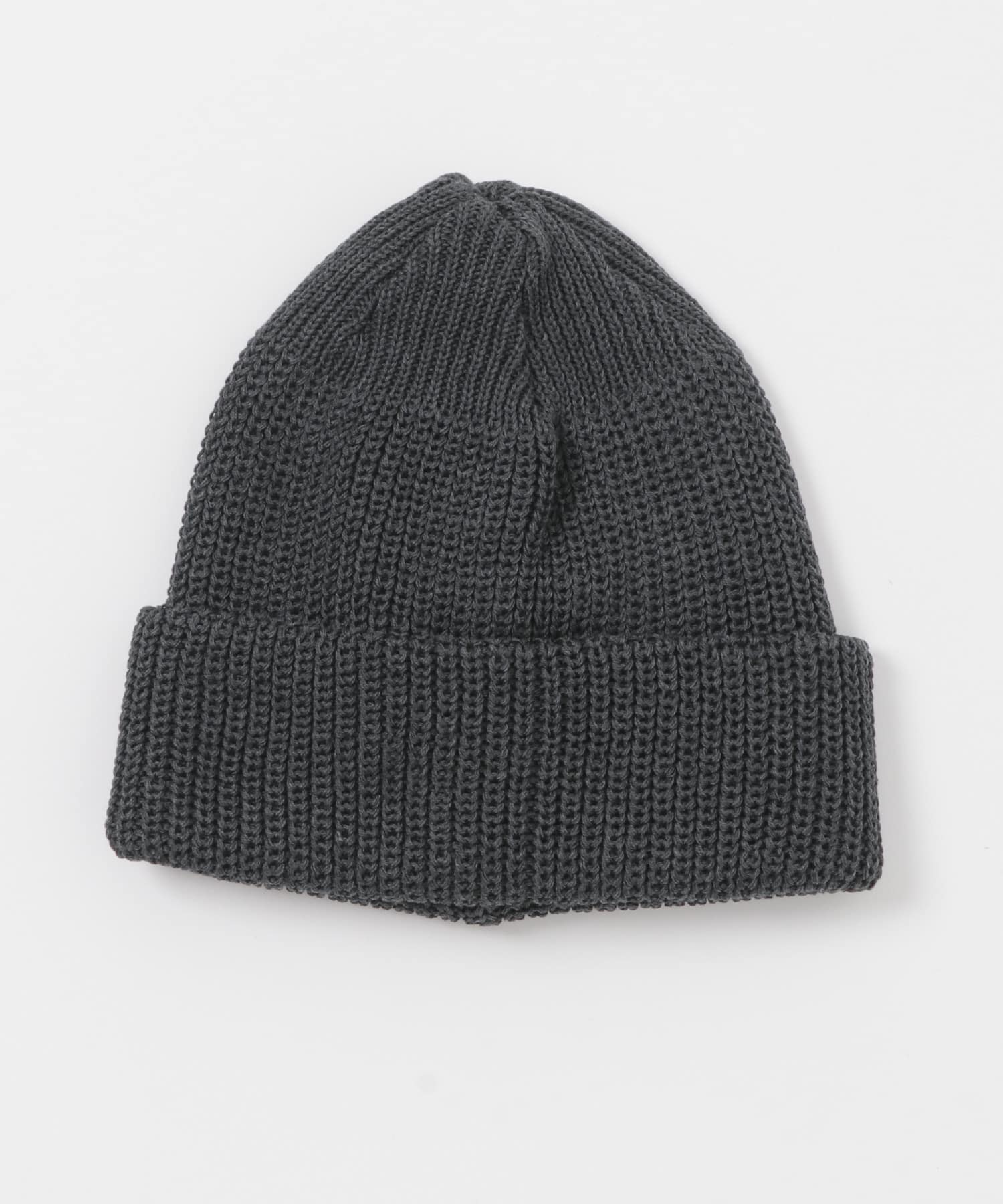 KIJIMA TAKAYUKI　COTTON ACRYLIC WATCH CAP GRAY one