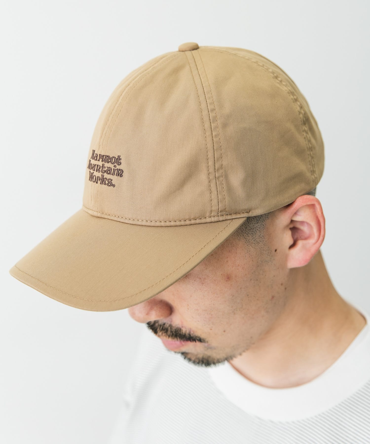 『別注』Marmot×DOORS　MMW 6Panel Cap BEIGE one