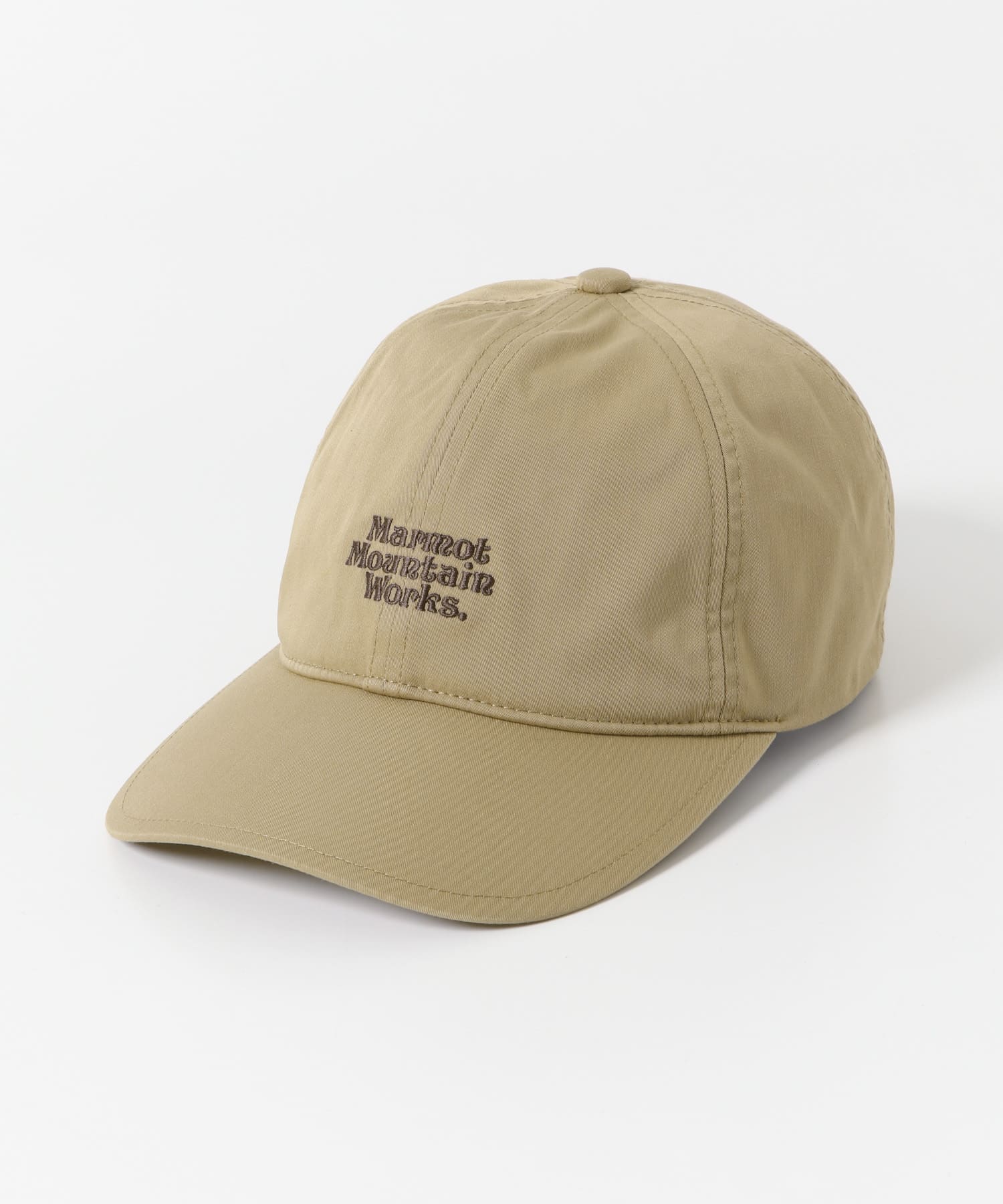 『別注』Marmot×DOORS　MMW 6Panel Cap BEIGE one