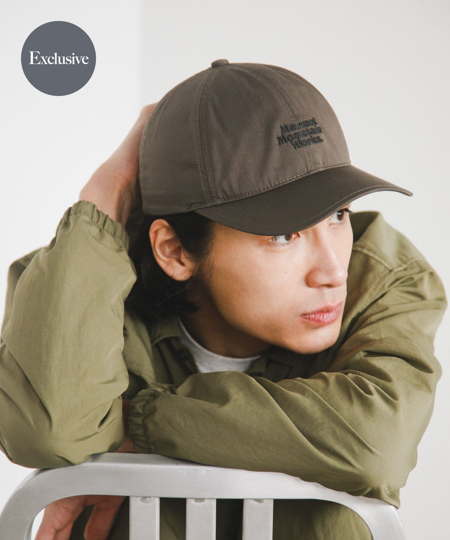 『別注』Marmot×DOORS　MMW 6Panel Cap OLIVE one