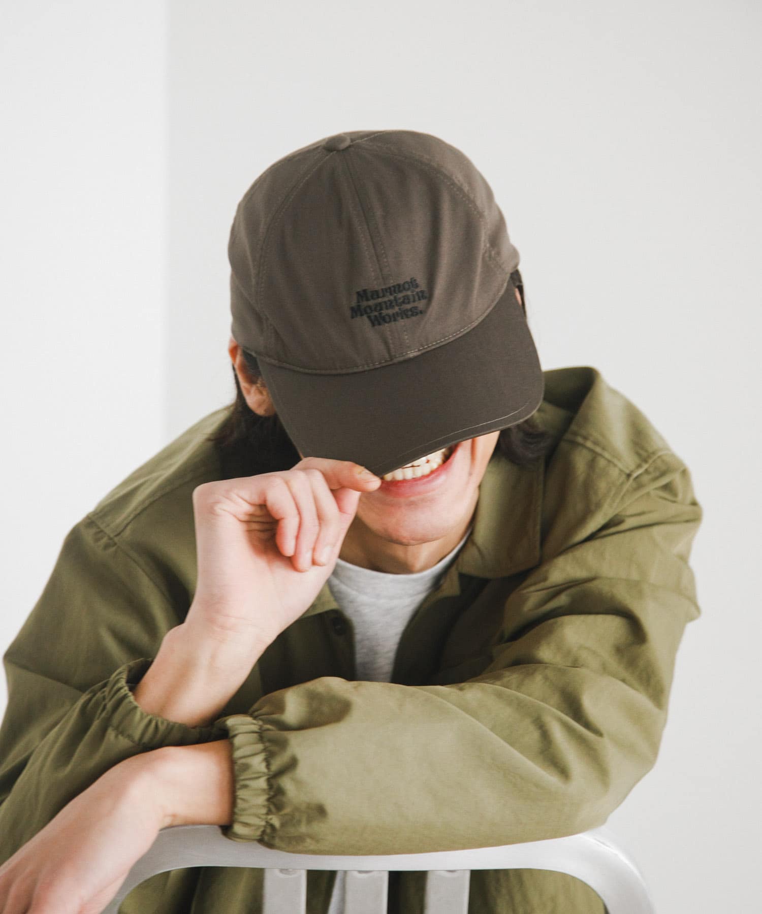 『別注』Marmot×DOORS　MMW 6Panel Cap OLIVE one