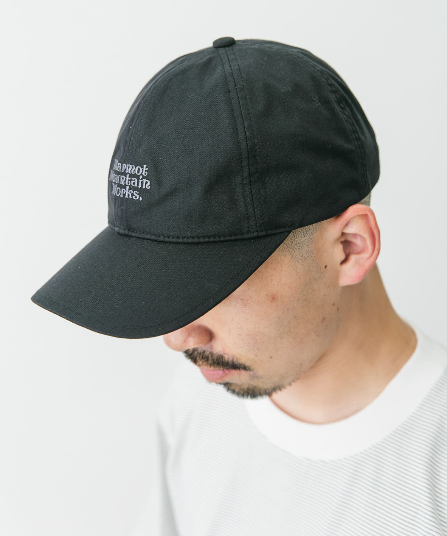 『別注』Marmot×DOORS　MMW 6Panel Cap BLACK one