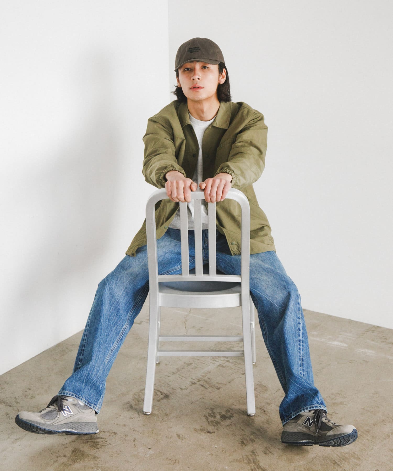 身長：178cm サイズ：L