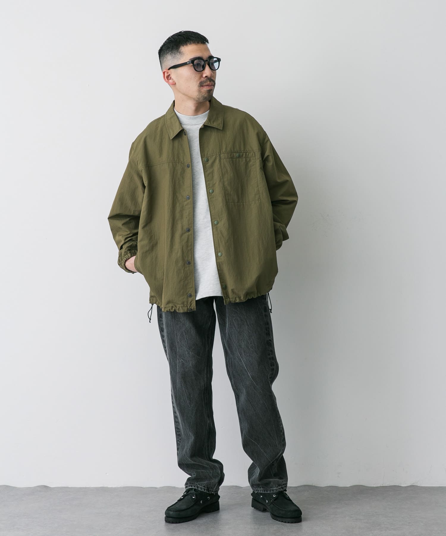 別注』Marmot×DOORS Coach Shirts Jackets(M KHAKI): アウター｜URBAN