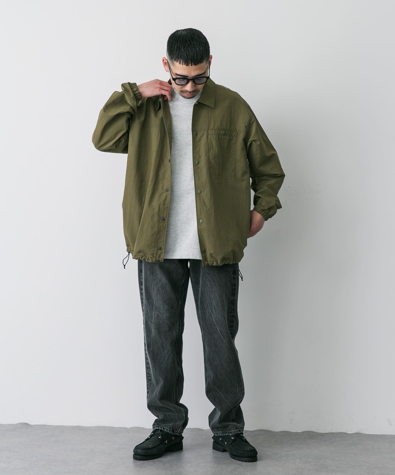 別注』Marmot×DOORS Coach Shirts Jackets(M KHAKI): アウター｜URBAN