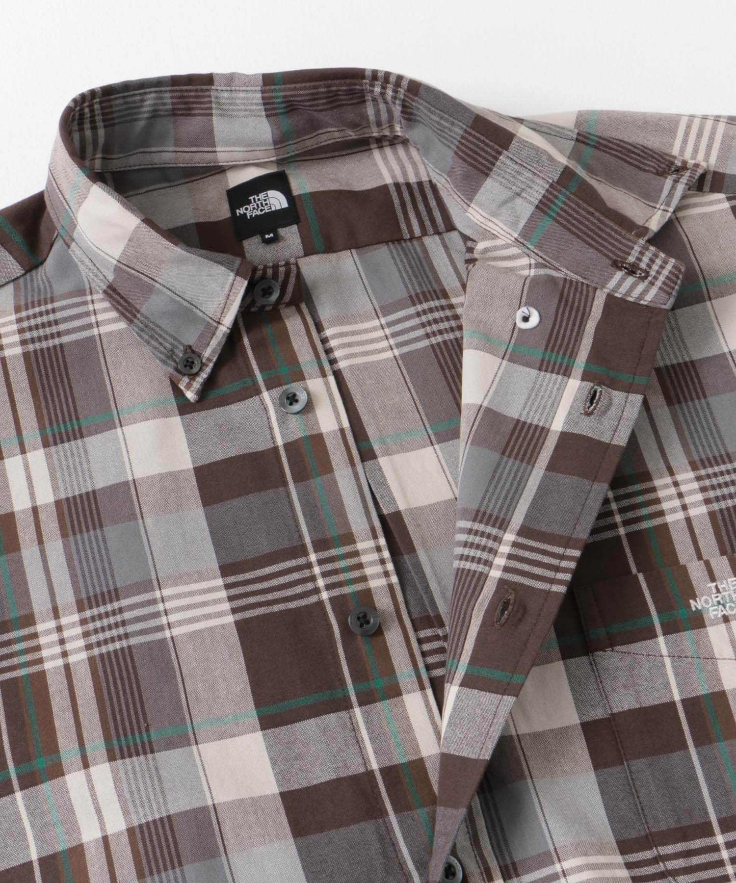 THE NORTH FACE　Long-Sleeve Madras Shirts BG M