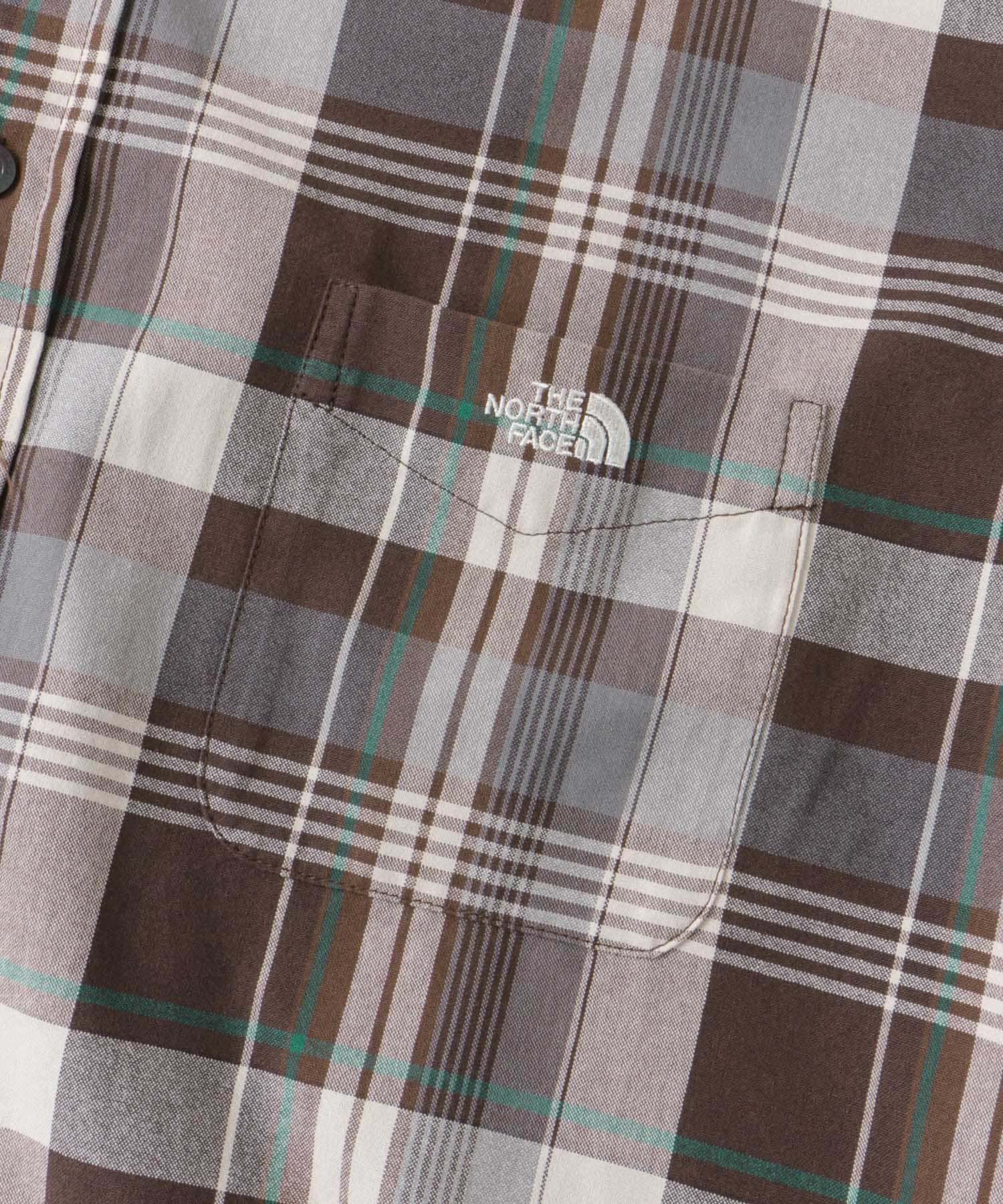 THE NORTH FACE　Long-Sleeve Madras Shirts BG M