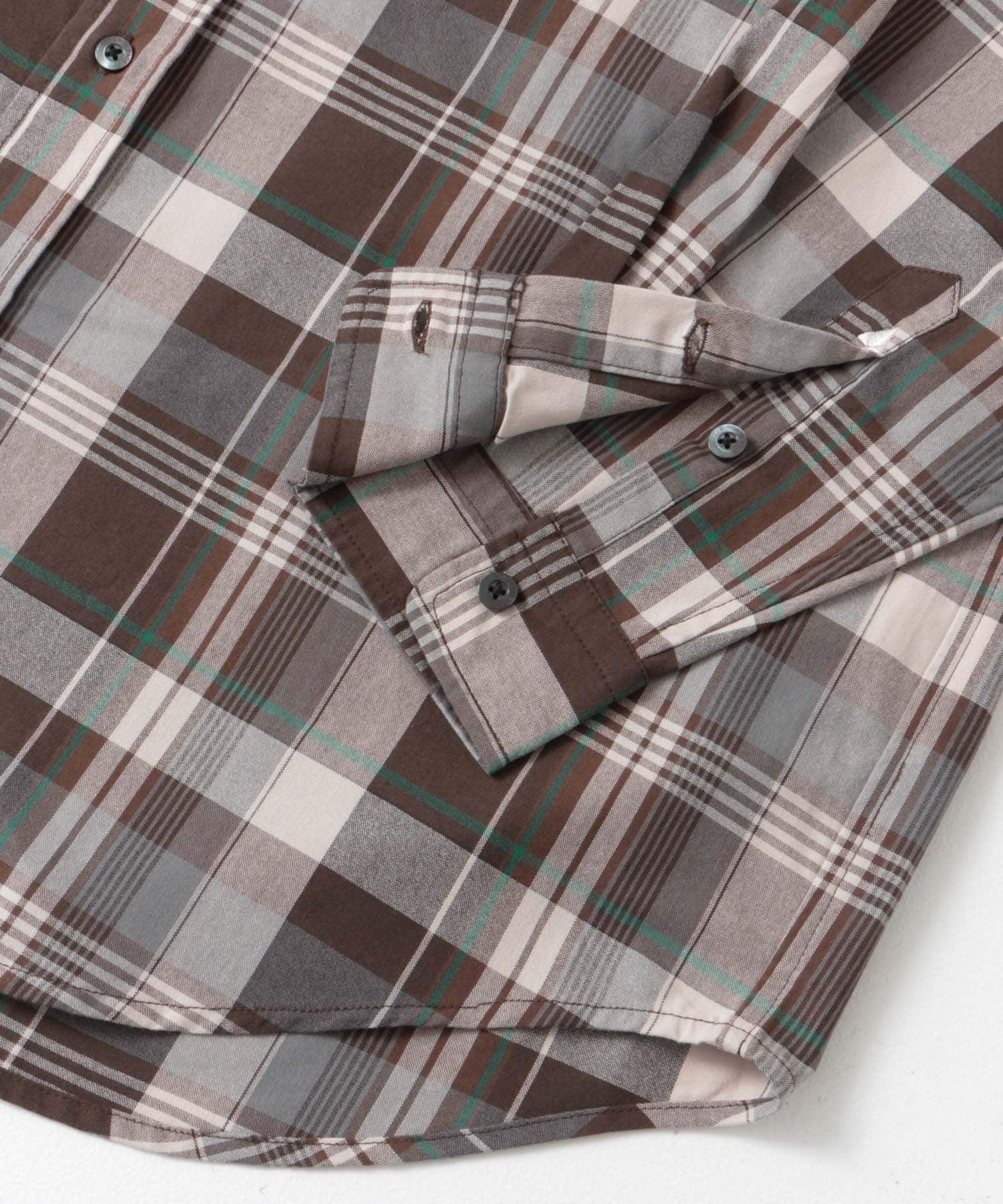 THE NORTH FACE　Long-Sleeve Madras Shirts BG M