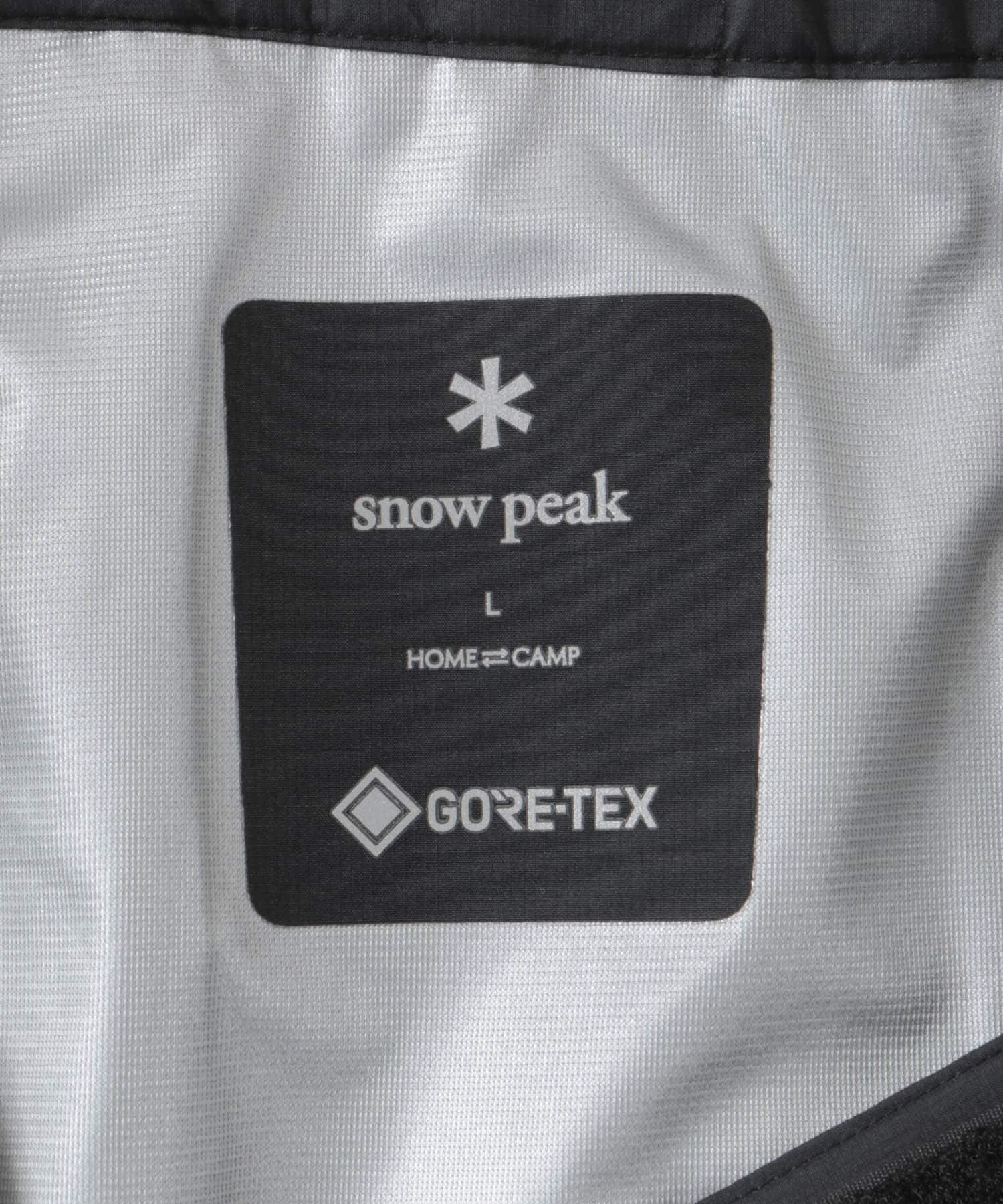 Snow Peak Apparel　GORE-TEX Rain Pants BLACK M
