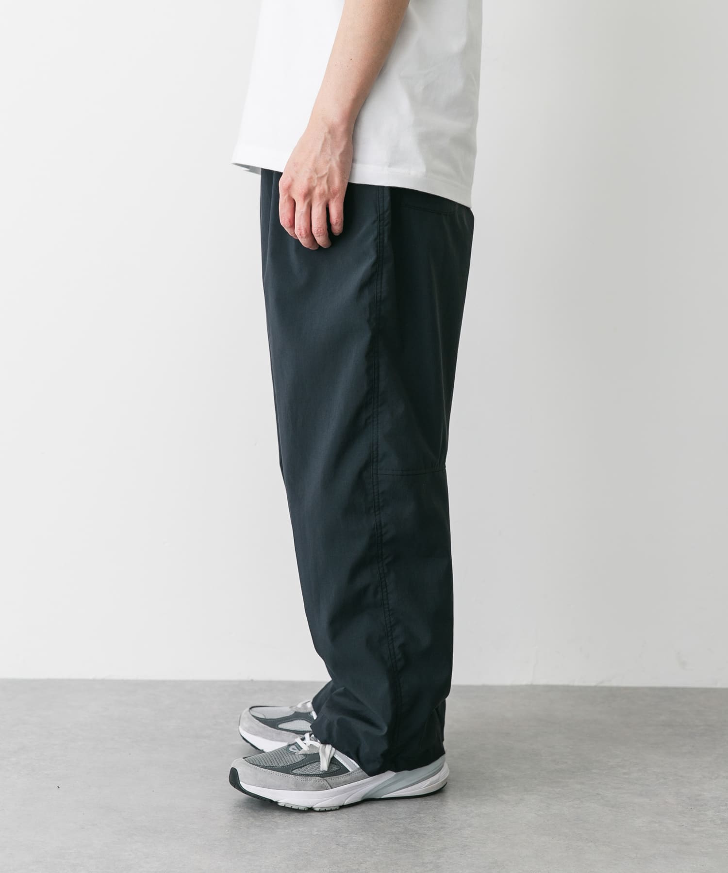 STILL BY HAND Airy wide pants(44 INK BLACK): ボトム｜URBAN