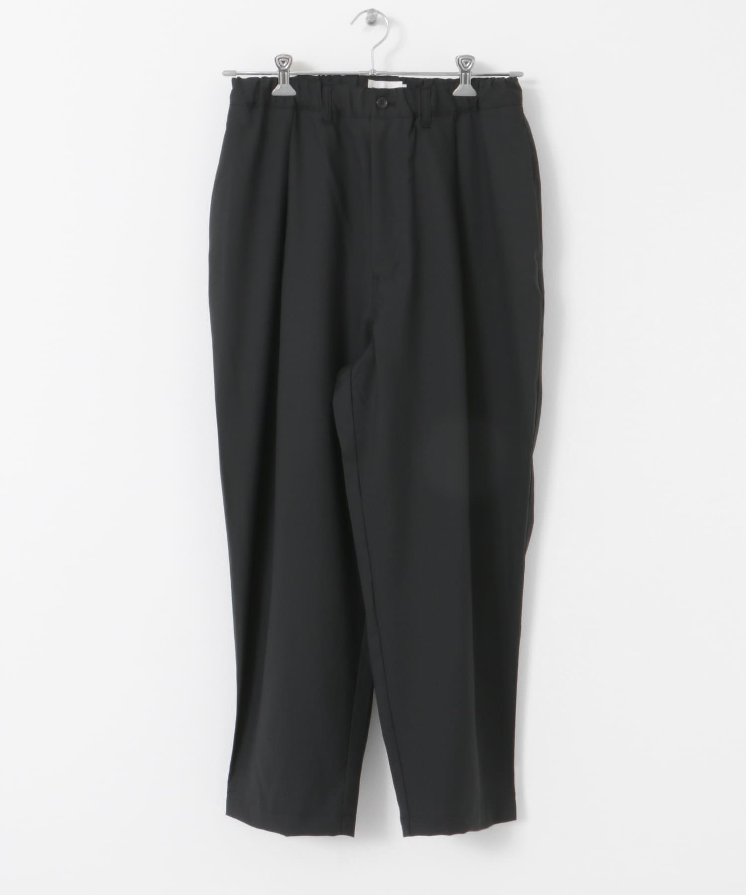 STILL BY HAND　Summer wool wide pants BLACK 44