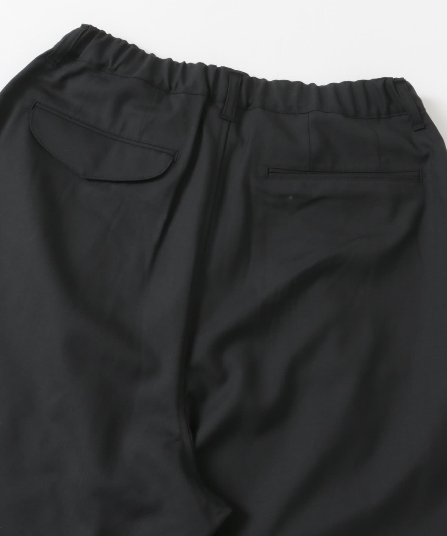 STILL BY HAND　Summer wool wide pants BLACK 44