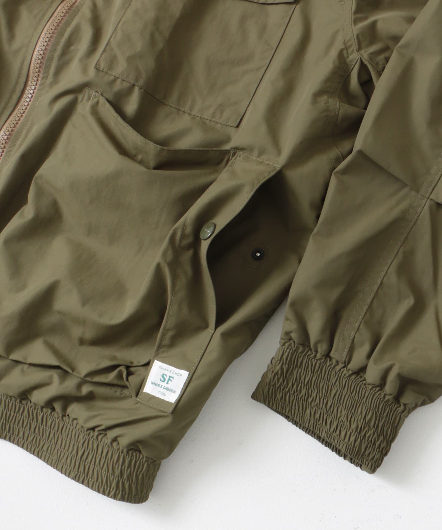 SASSAFRAS　D/C Armor Jacket Light Olive S