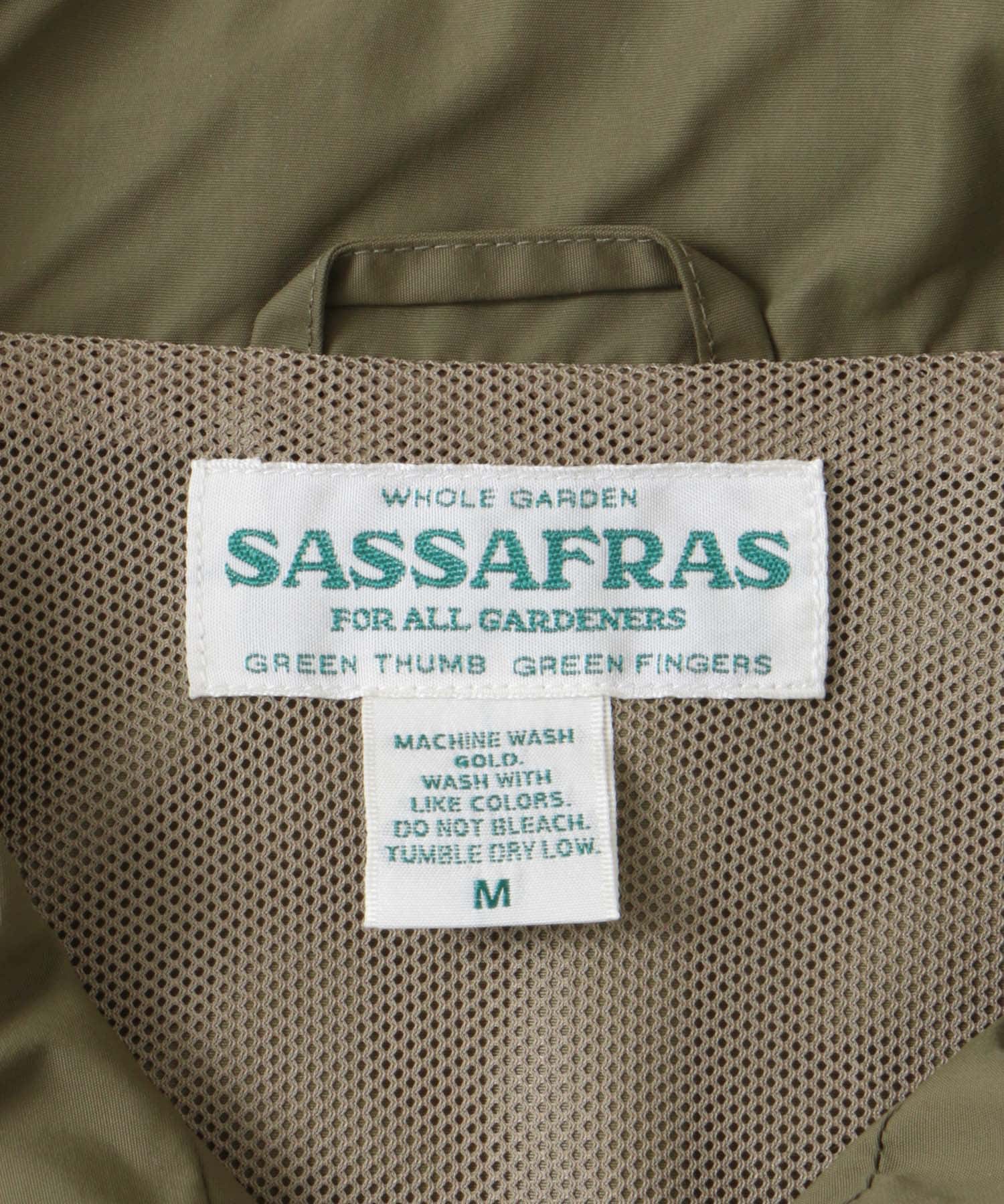 SASSAFRAS　D/C Armor Jacket Light Olive M