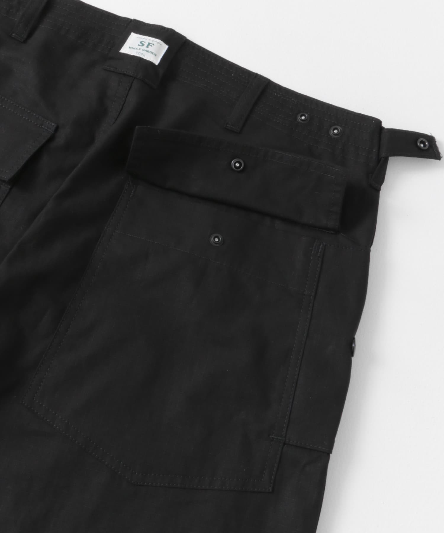 SASSAFRAS　F.S.Cultivator Pants Black S
