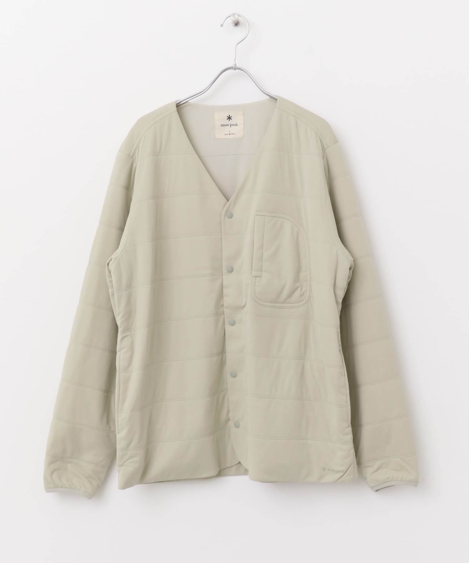 Snow Peak Apparel　FlexibleInsulatedCardigan