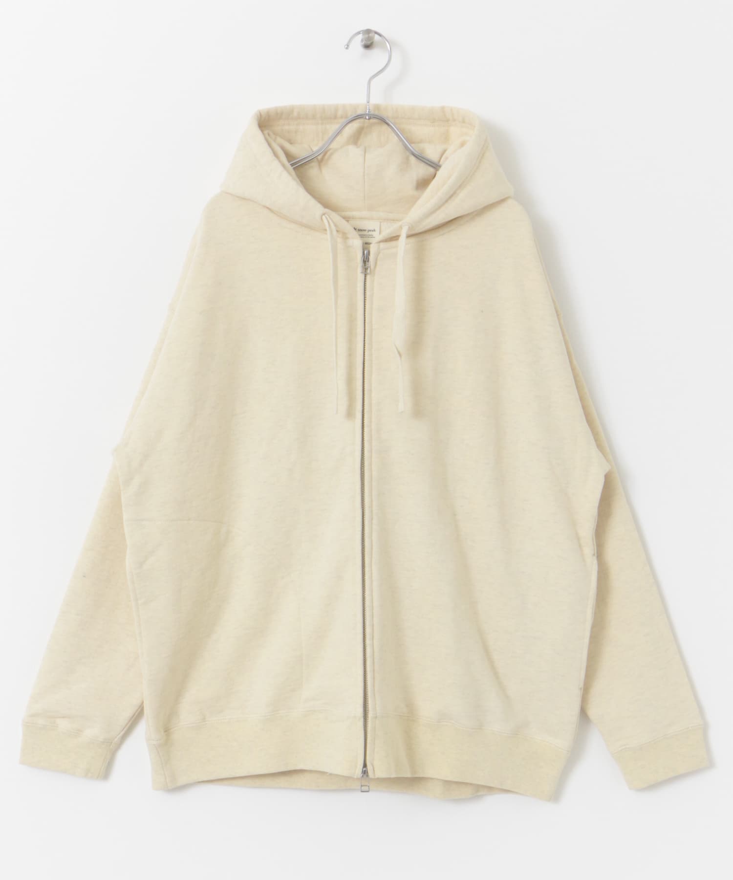 Snow Peak Apparel　RecycledCottonZipUpParka OATMEAL M