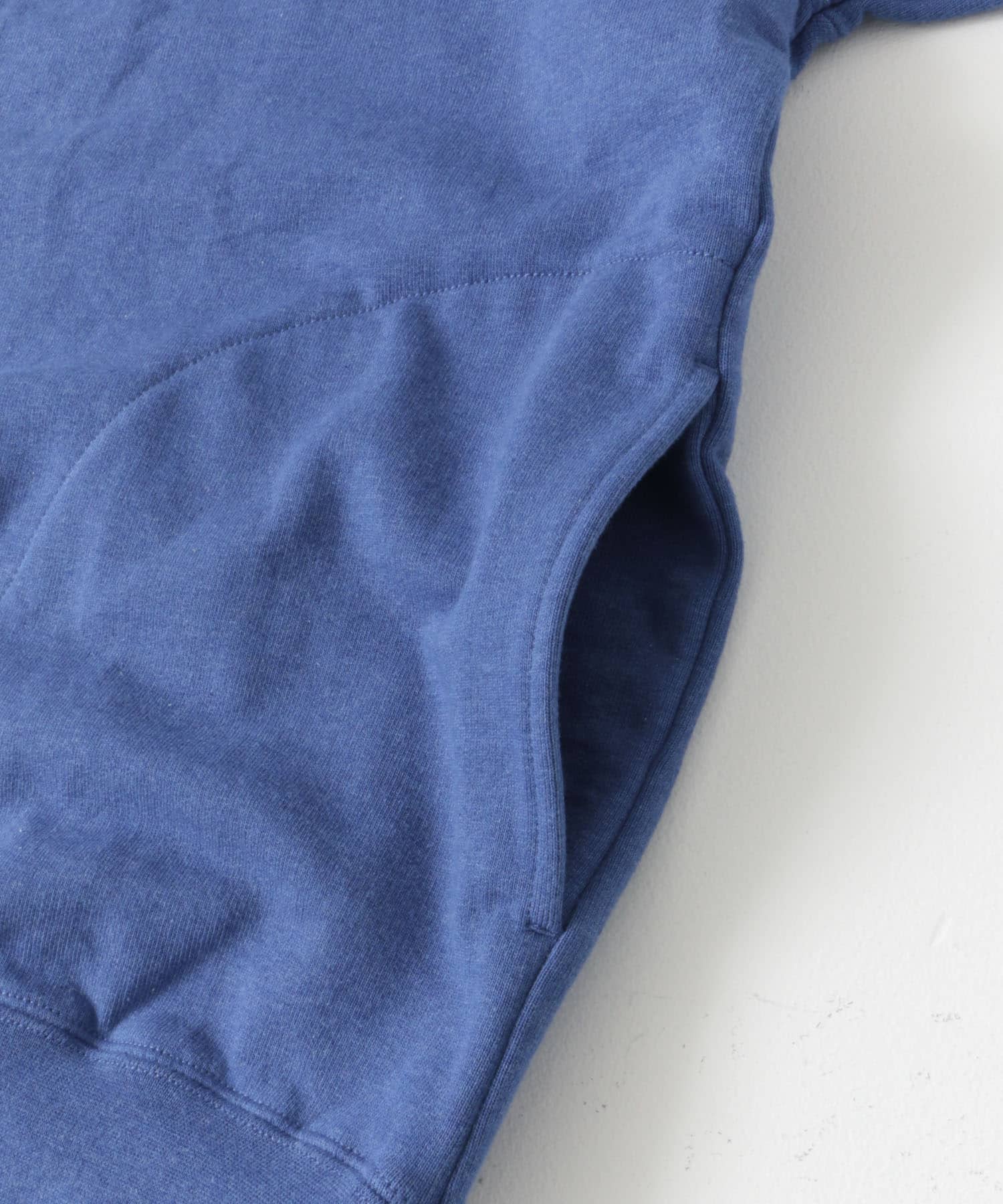 Snow Peak Apparel　RecycledCottonZipUpParka BLUE M
