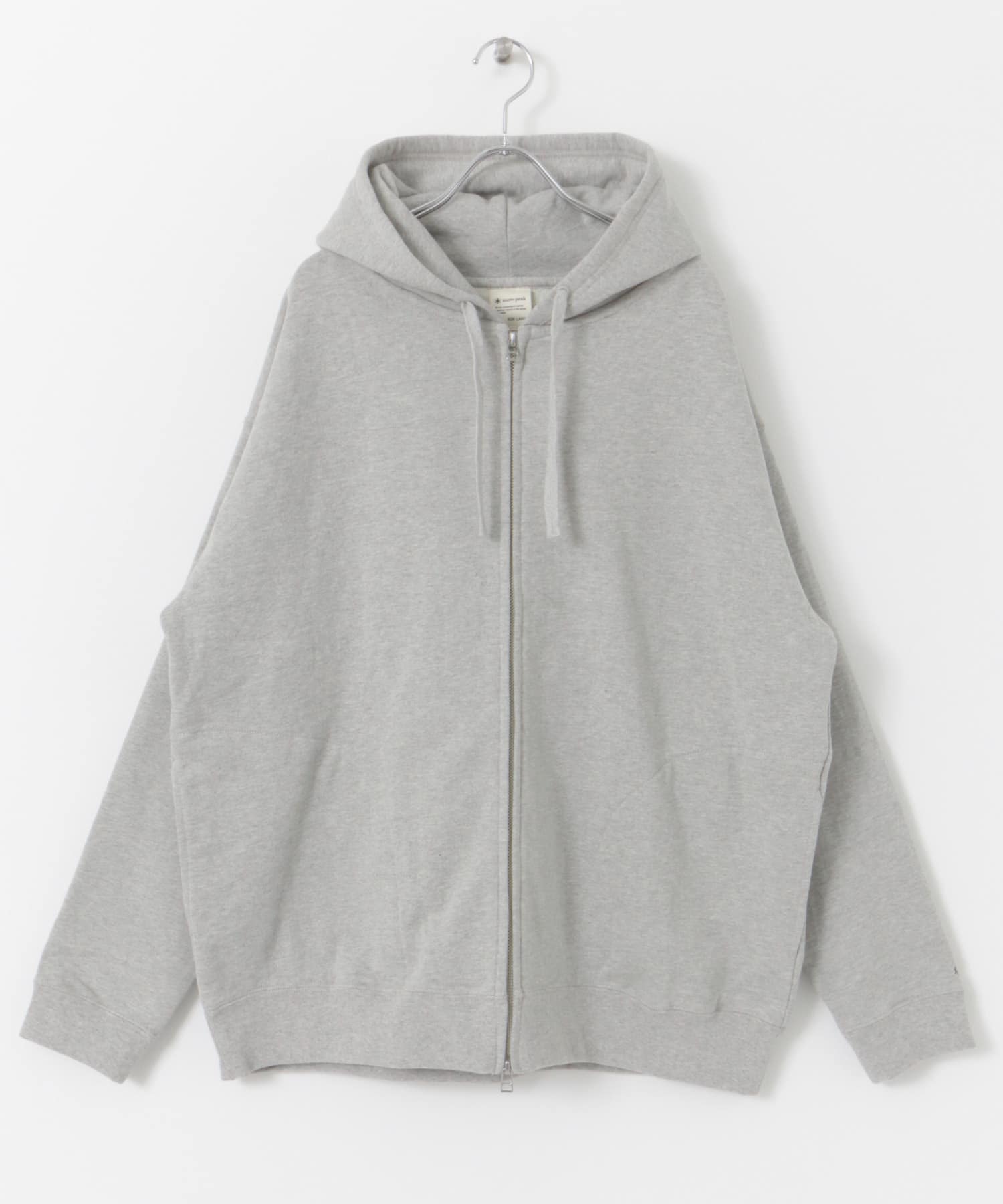 Snow Peak Apparel　RecycledCottonZipUpParka M.GREY M