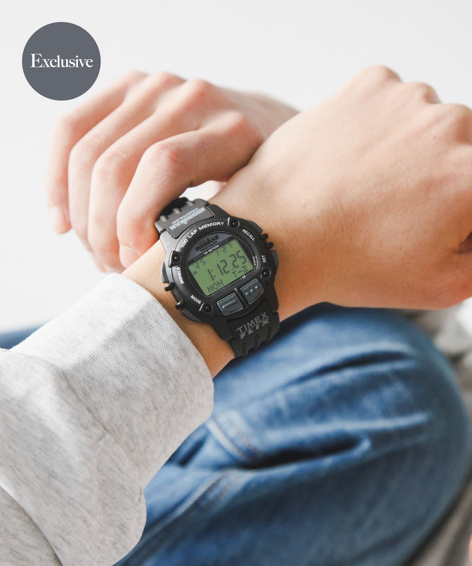 TIMEX　Exclusive IRONMANFlix100