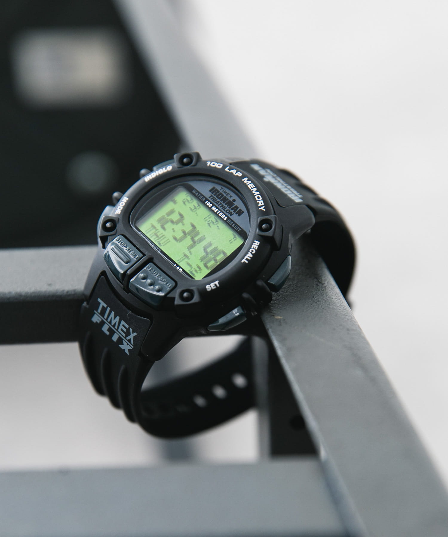 TIMEX　Exclusive IRONMANFlix100 Black one