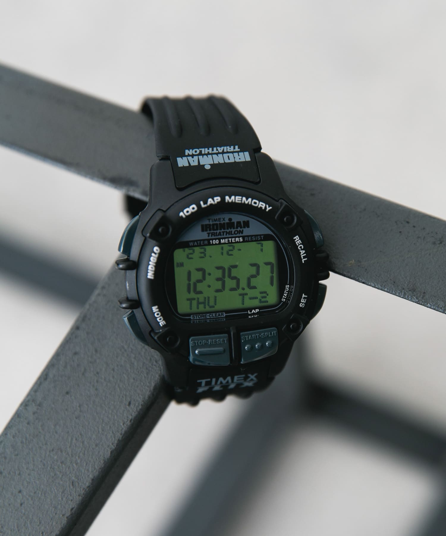 TIMEX　Exclusive IRONMANFlix100 Black one