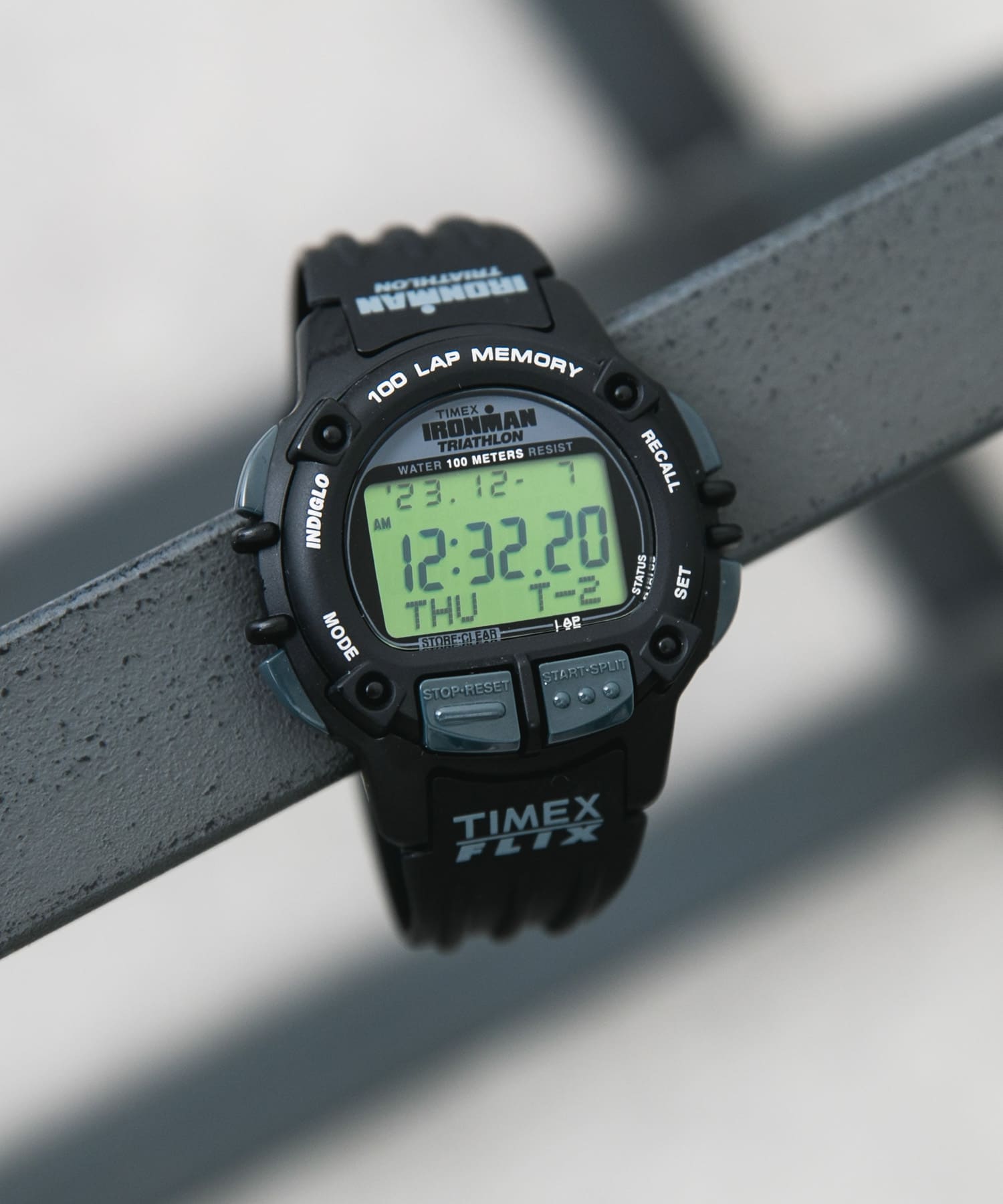 TIMEX　Exclusive IRONMANFlix100 Black one
