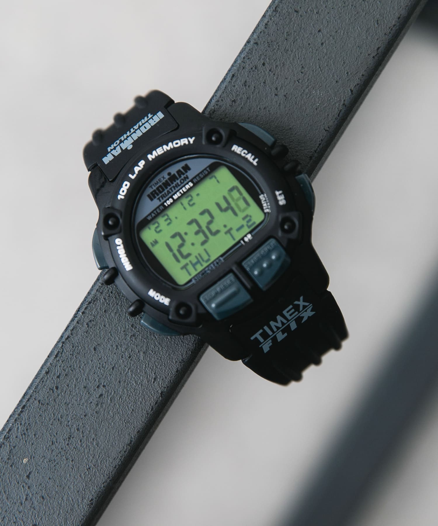 TIMEX　Exclusive IRONMANFlix100 Black one
