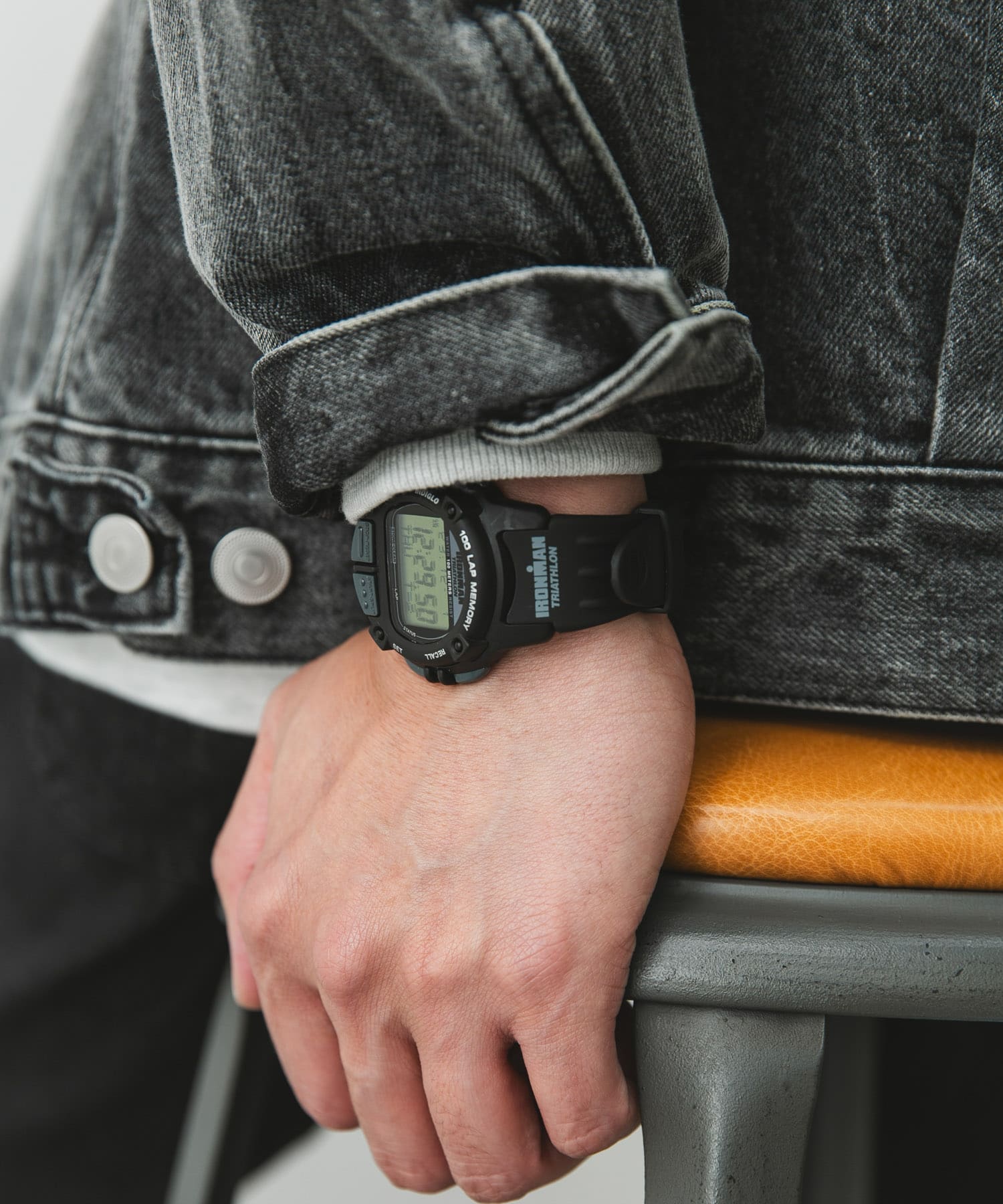 TIMEX　Exclusive IRONMANFlix100 Black one