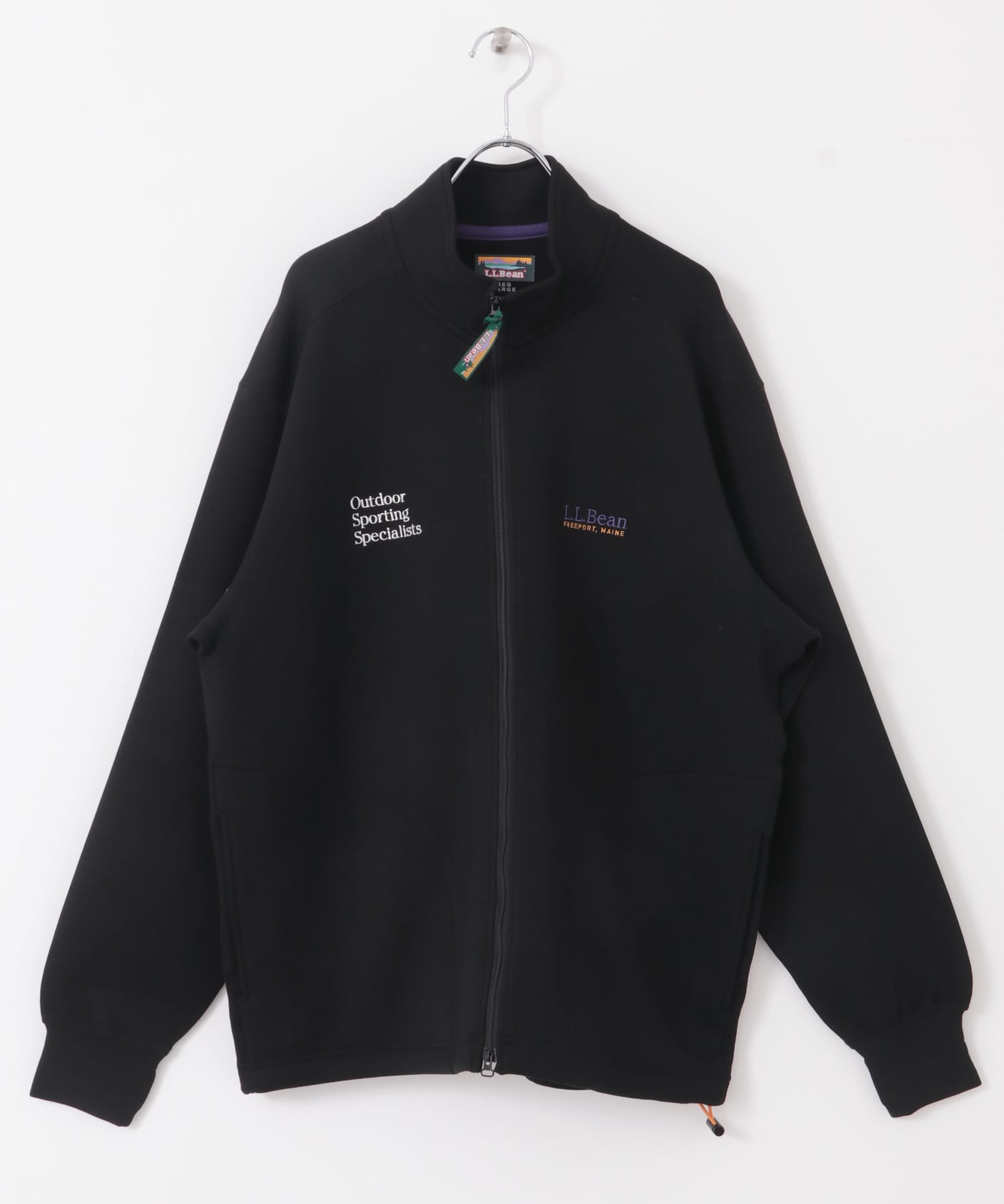 L.L.Bean　Auburn Full Zip Jacket Night M