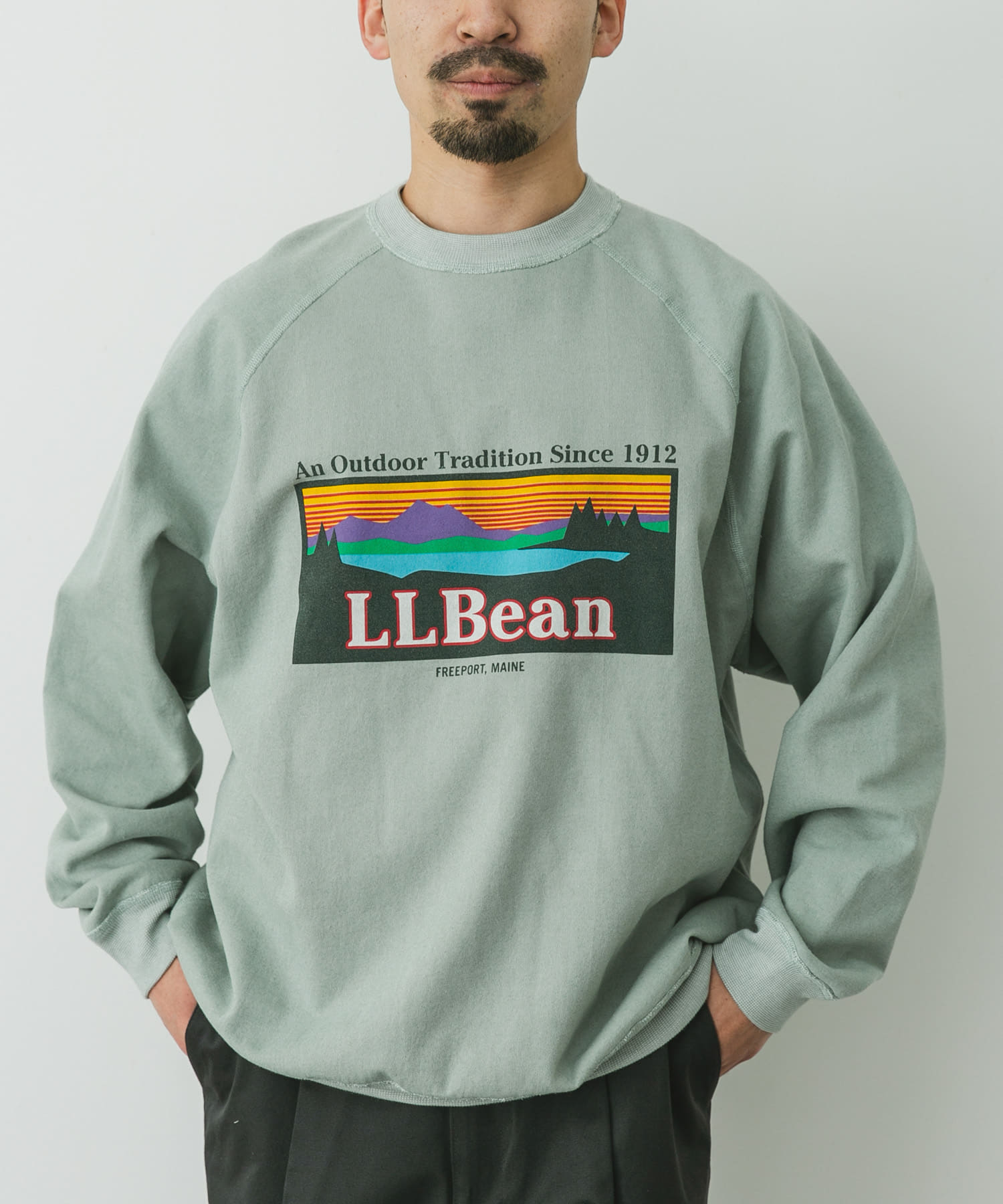 L.L.Bean　Portage Crewneck Sweat