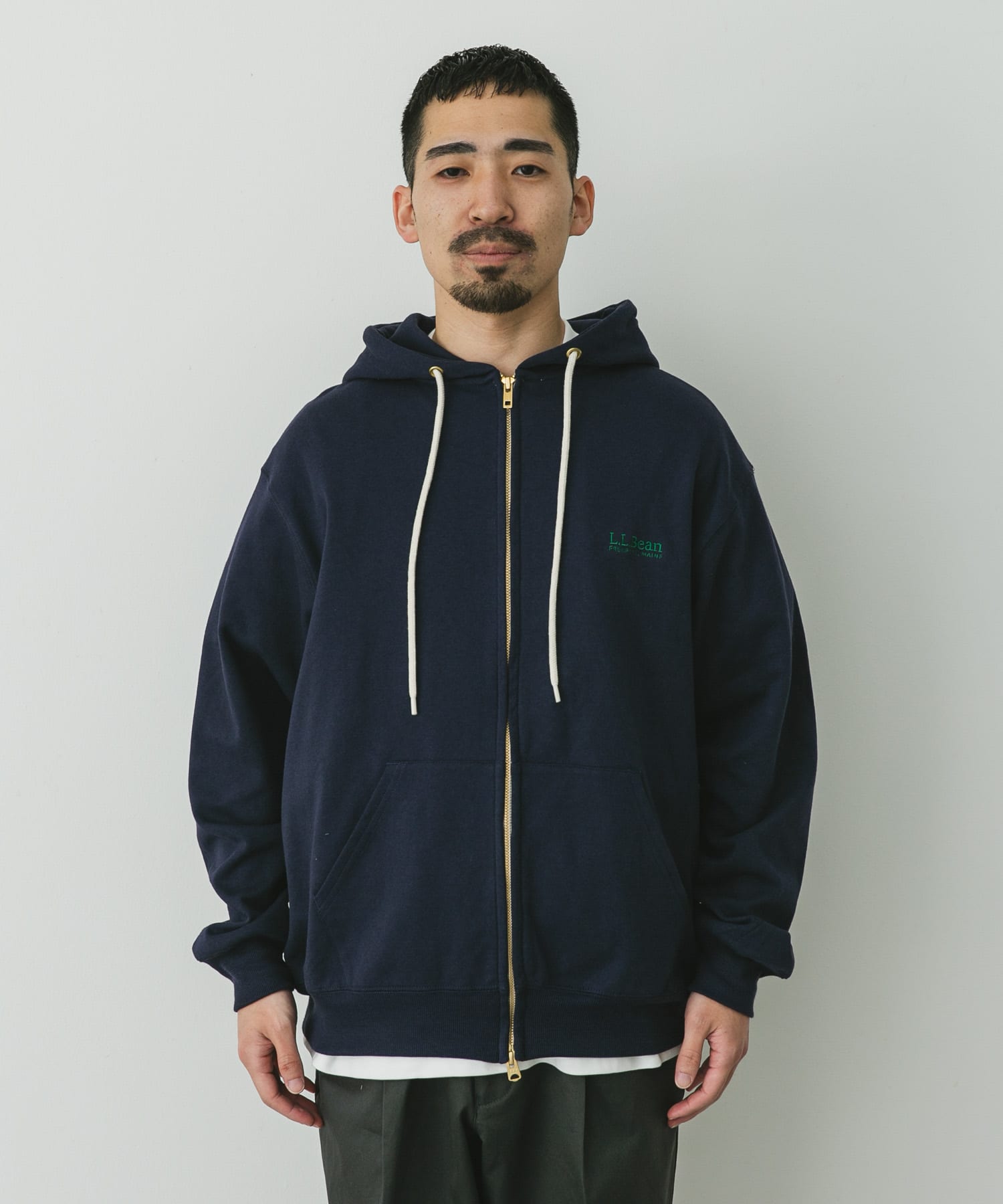 L.L.Bean PortageFullZipHoodedSweat(M Birch): トップス｜URBAN