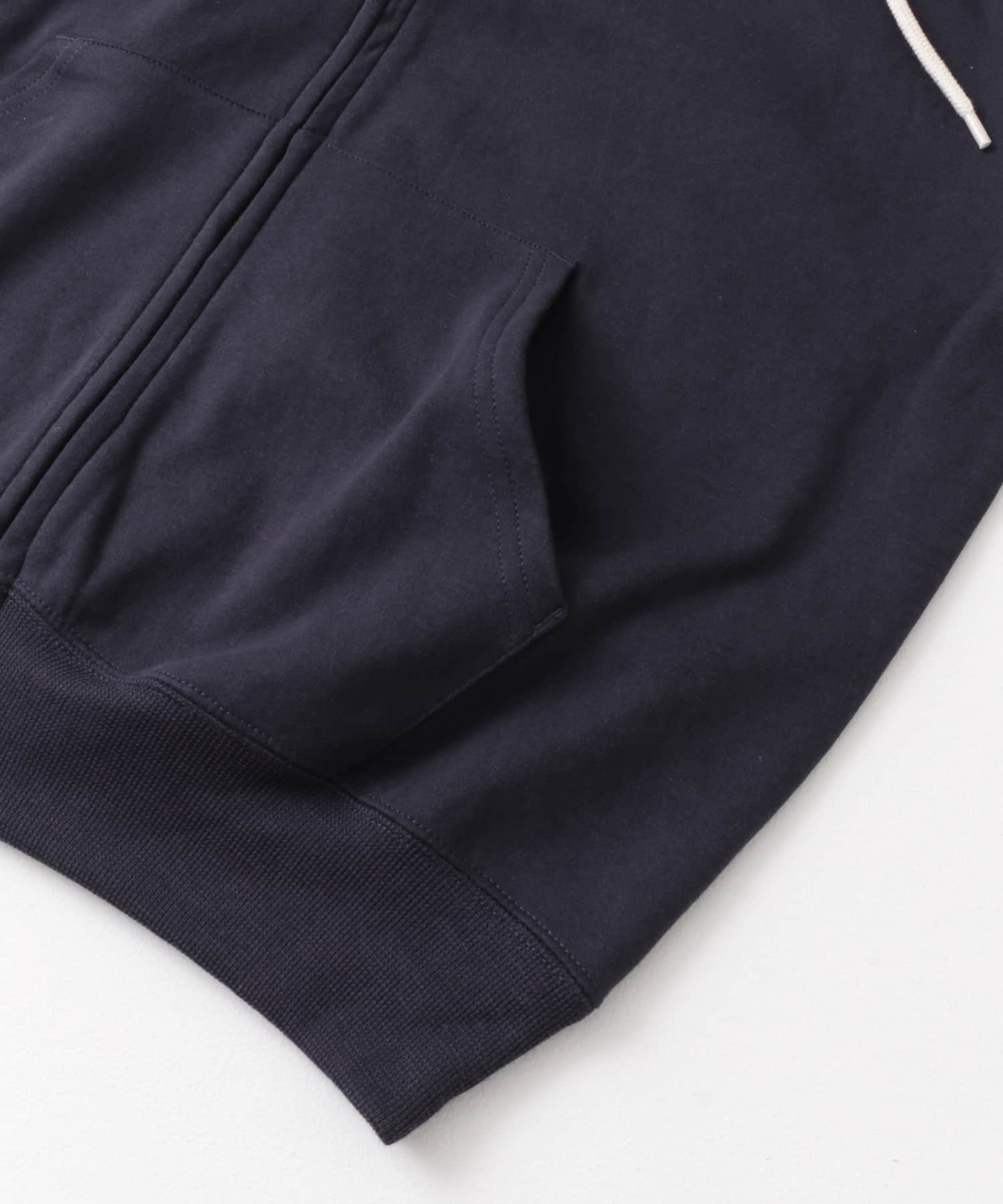 L.L.Bean　PortageFullZipHoodedSweat Navy M
