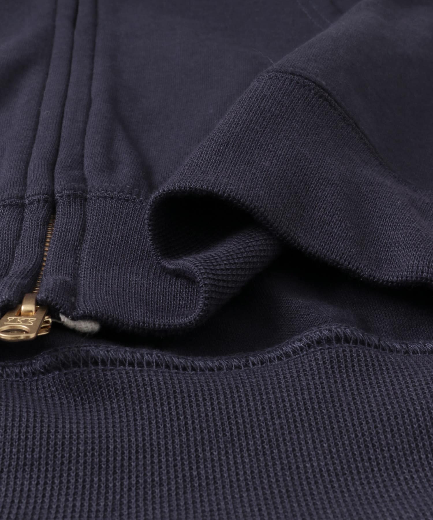 L.L.Bean　PortageFullZipHoodedSweat Navy M