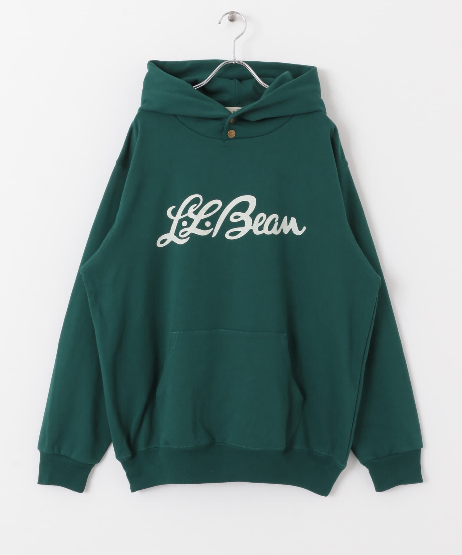 L.L.Bean　Portage Hooded Sweat Green M