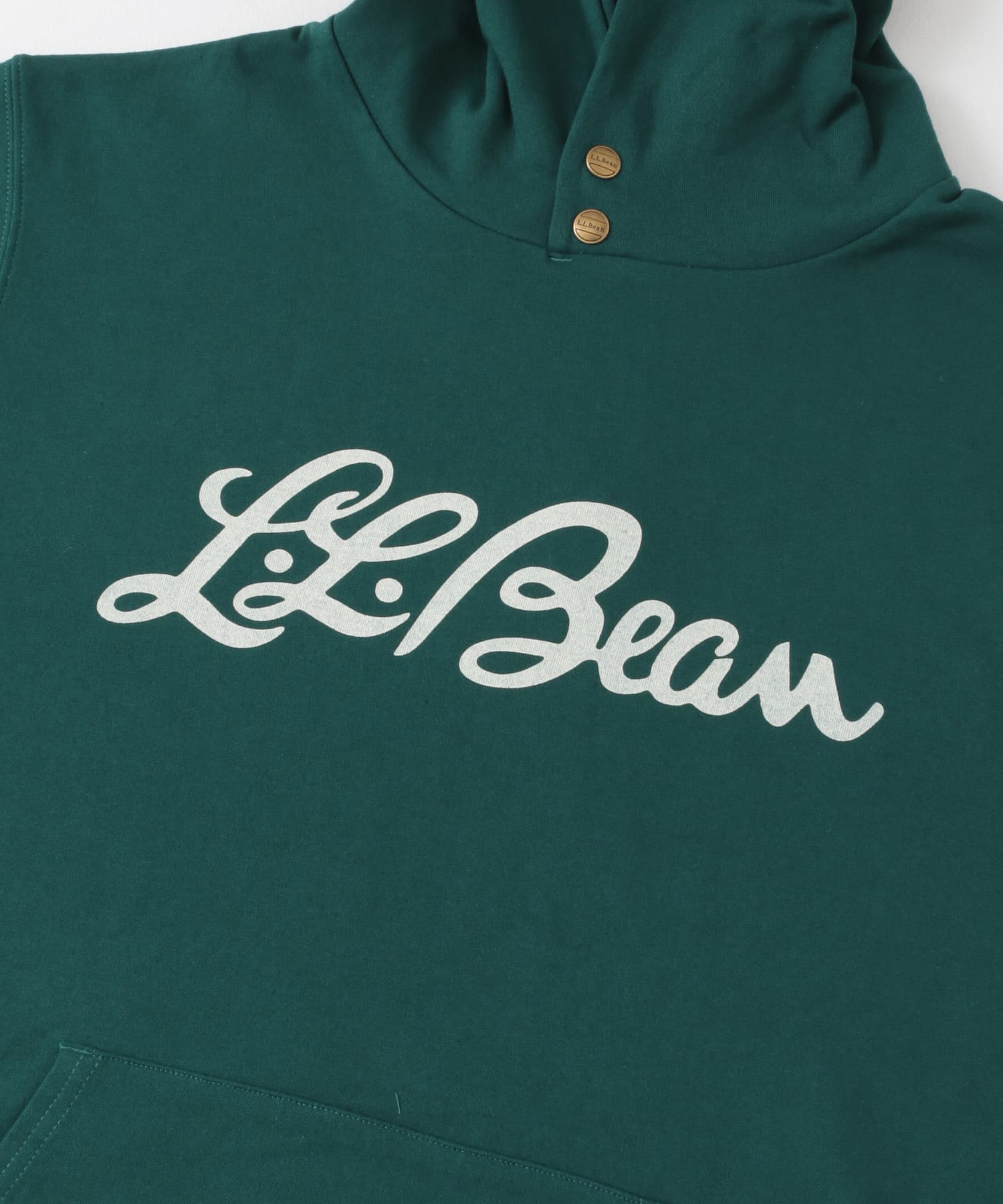 L.L.Bean　Portage Hooded Sweat Green M