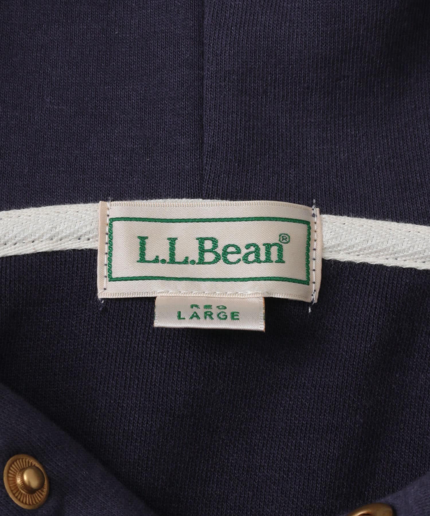L.L.Bean　Portage Hooded Sweat Navy M
