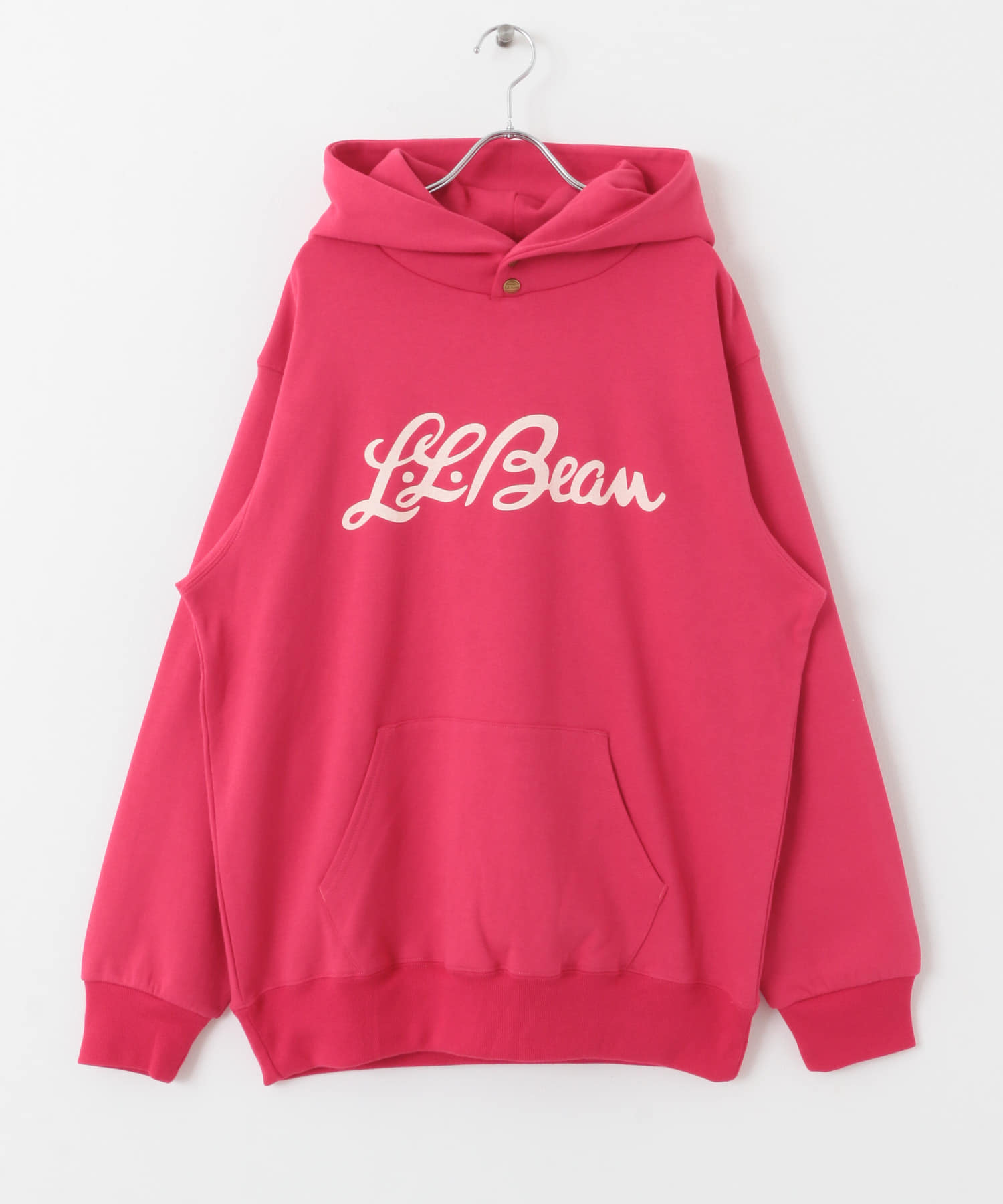 L.L.Bean　Portage Hooded Sweat Fuchsia M