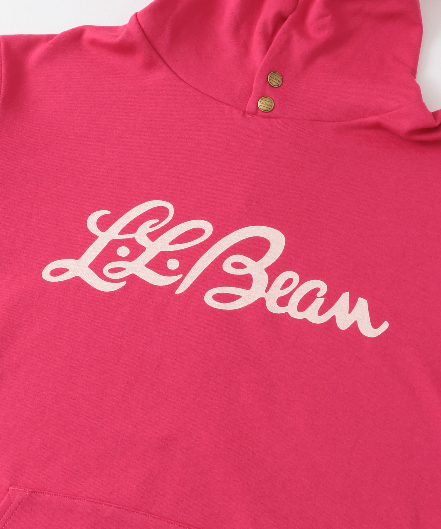 L.L.Bean　Portage Hooded Sweat Fuchsia M