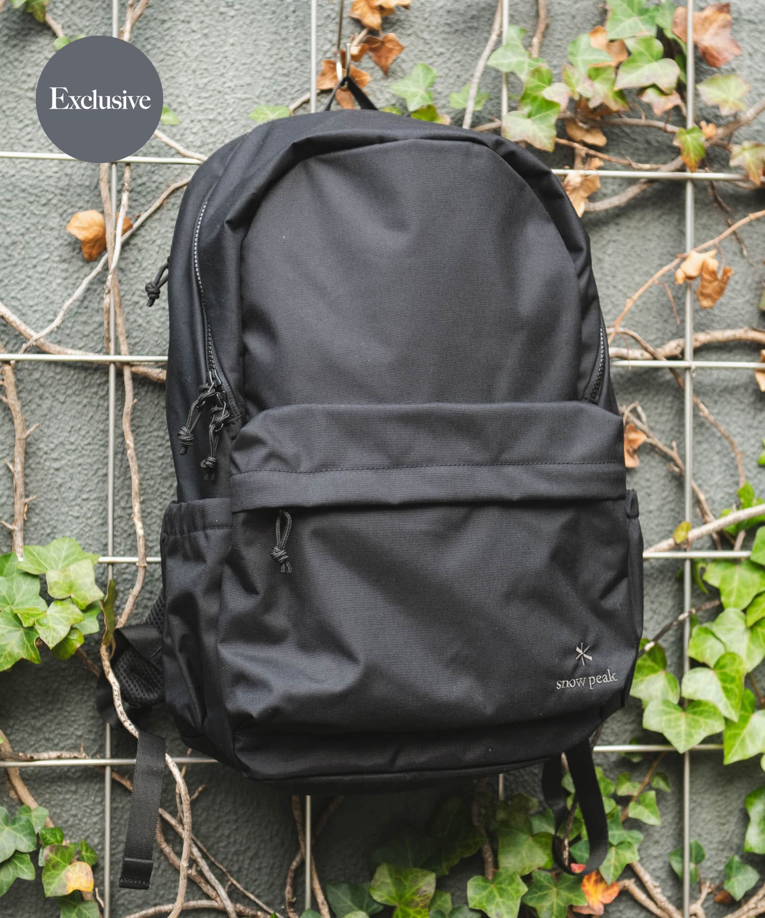 『別注』Snow Peak Apparel×DOORS　Everyday Use Backpack Black one