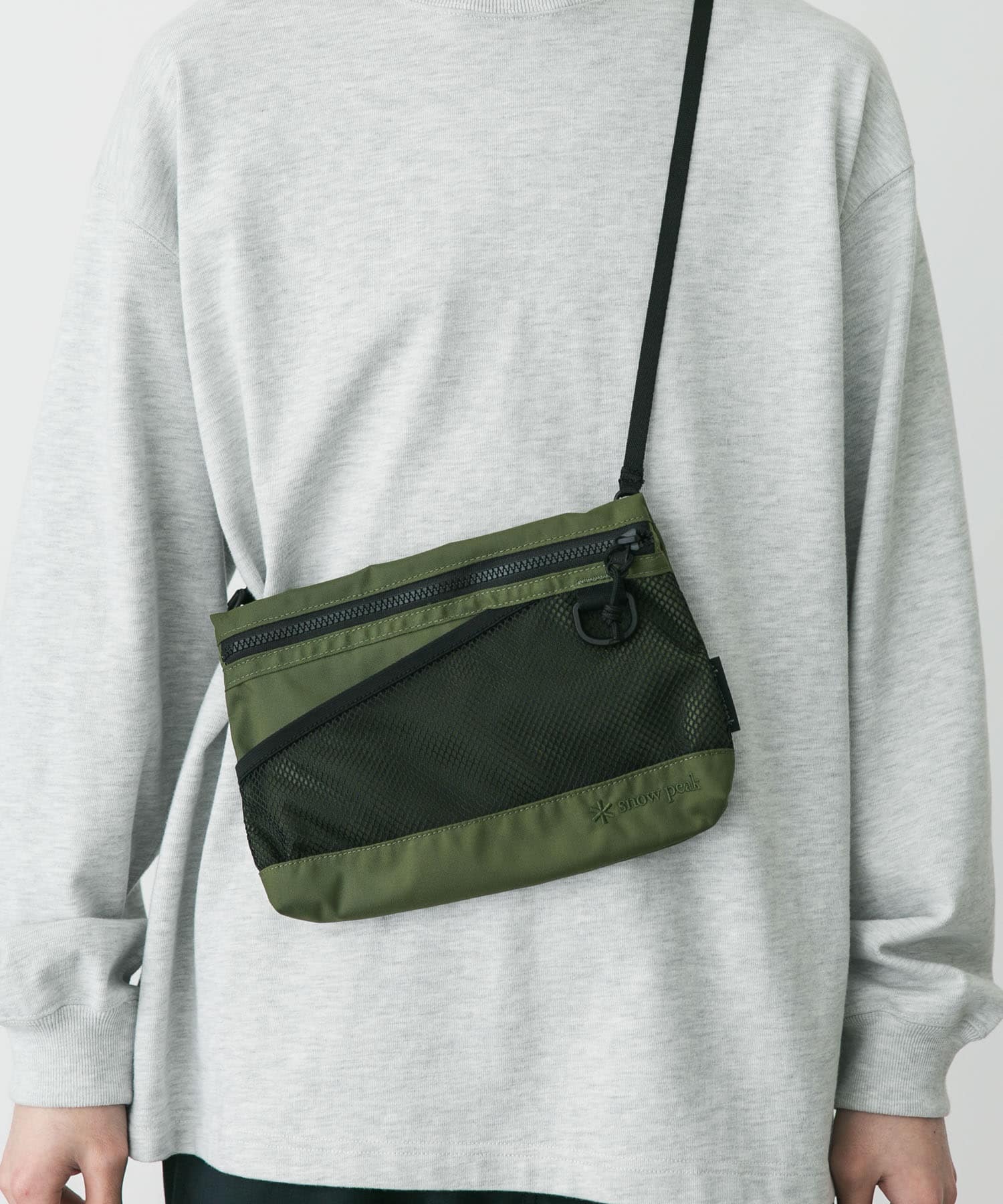 『別注』Snow Peak Apparel×DOORS　Everyday Use Sacoche Olive one