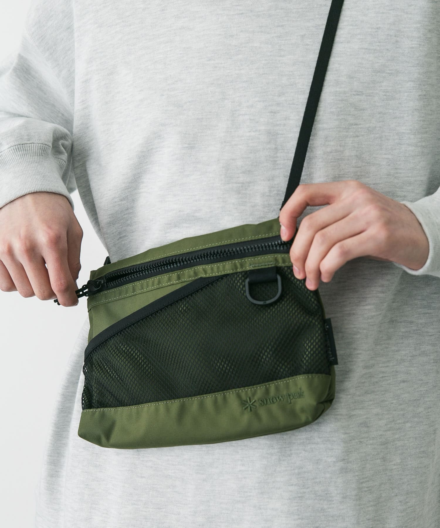 『別注』Snow Peak Apparel×DOORS　Everyday Use Sacoche Olive one