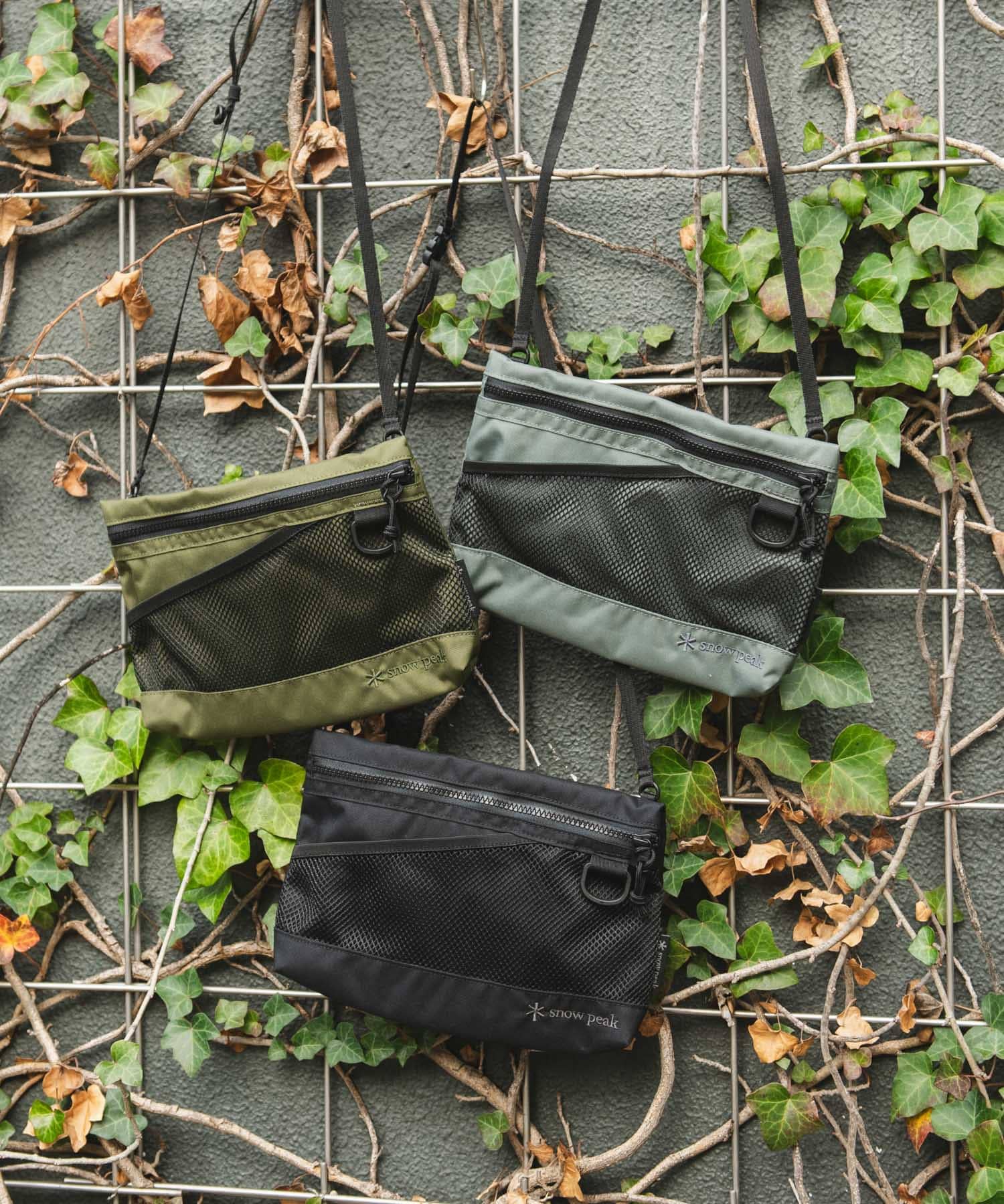 『別注』Snow Peak Apparel×DOORS　Everyday Use Sacoche Black one