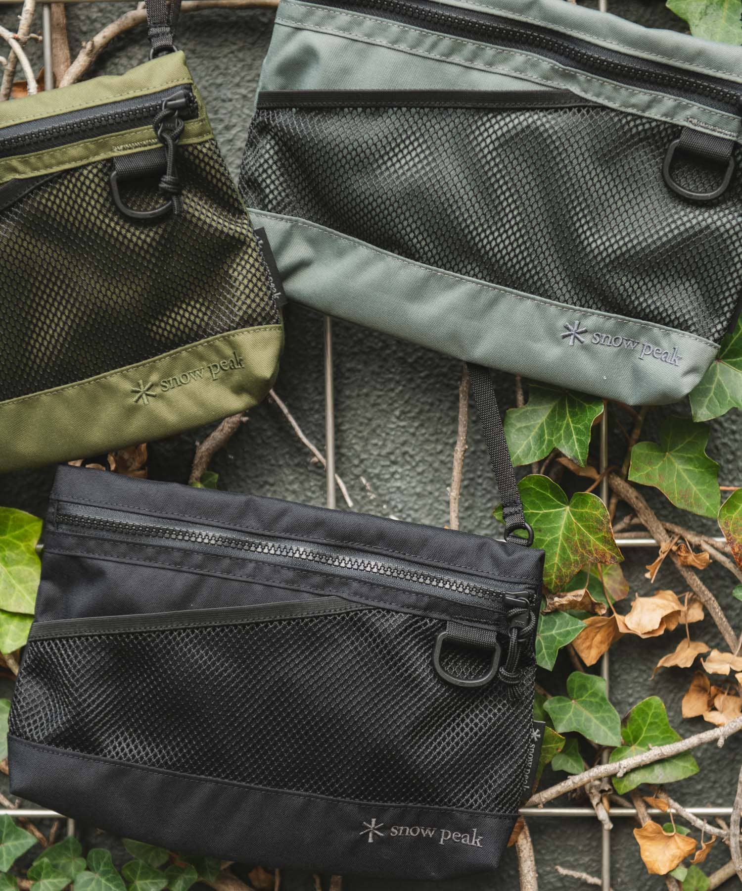 『別注』Snow Peak Apparel×DOORS　Everyday Use Sacoche Black one